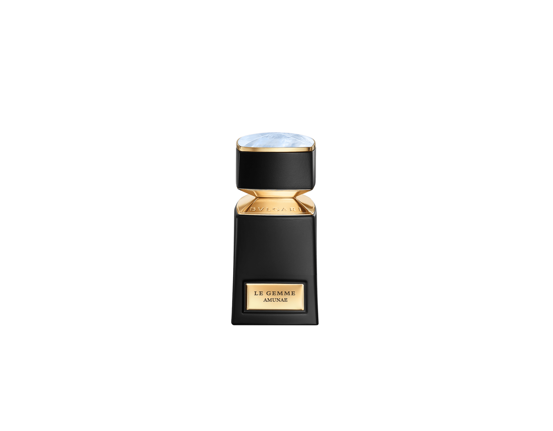 Entdecken Sie Bvlgari Le Gemme Amunae, einen bemerkenswert strahlenden, floral-holzigen Duft, in dessen Zentrum prächtiges Jasmin-Absolue und ein intensiv-holziger Akkord von schwarzem Moschus stehen. 42634 image 1