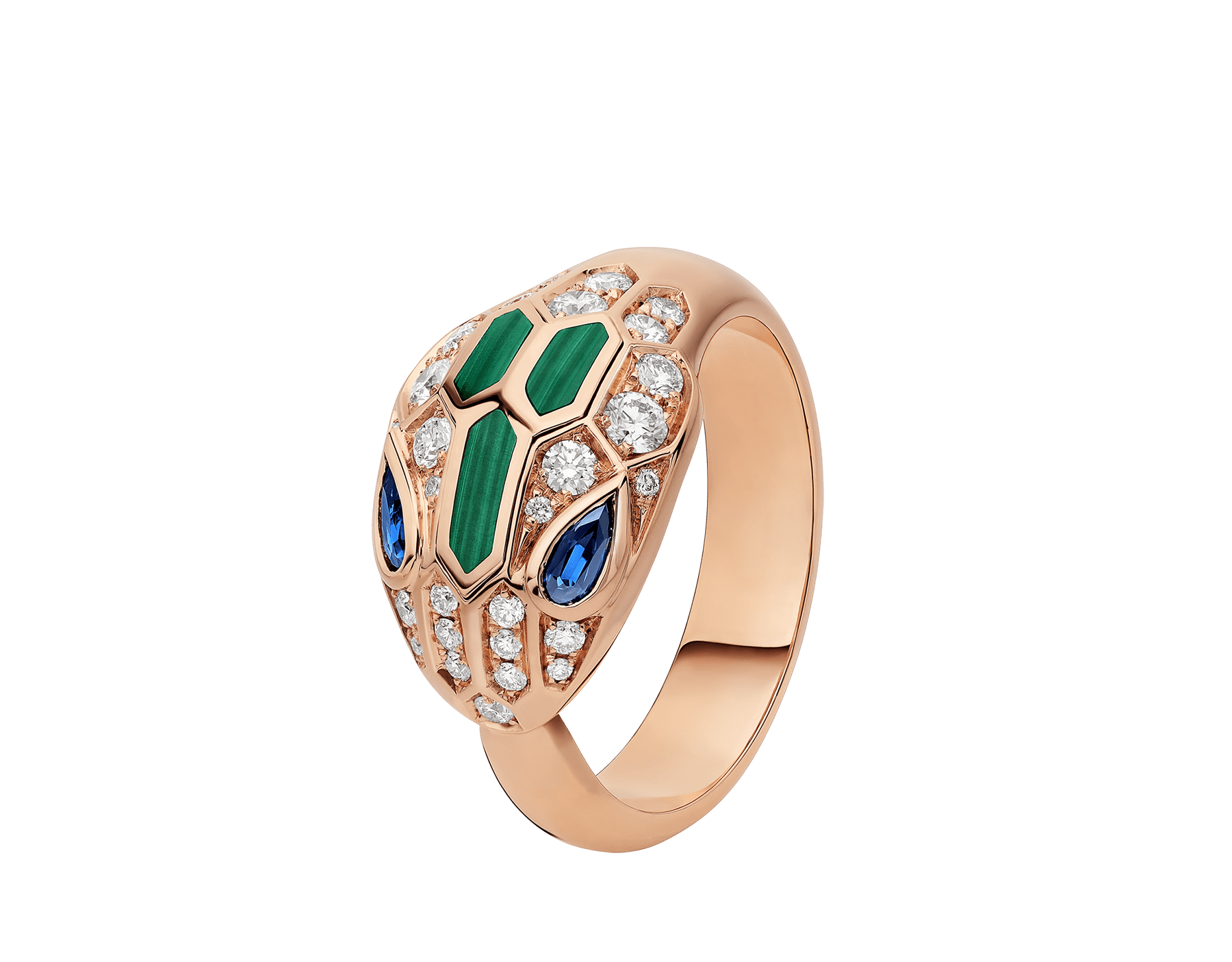 bvlgari blue stone ring