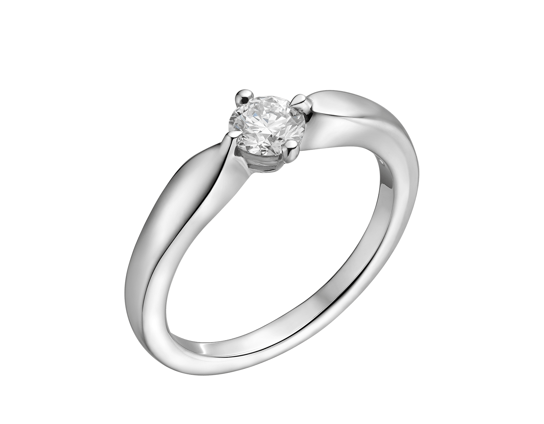 Platinum Dedicata a Venezia Ring with  ct Diamonds | Bulgari Official  Store