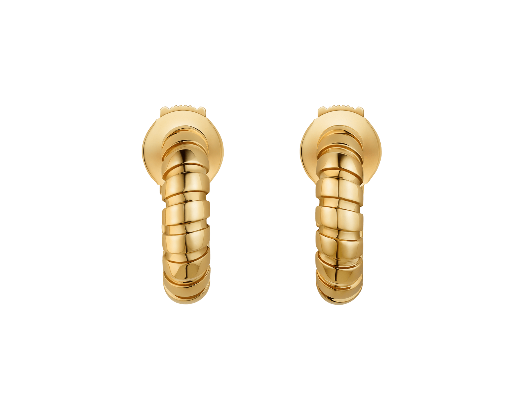 Bvlgari Tubogas Kreolen aus 18 Karat Gelbgold 361991 image 1