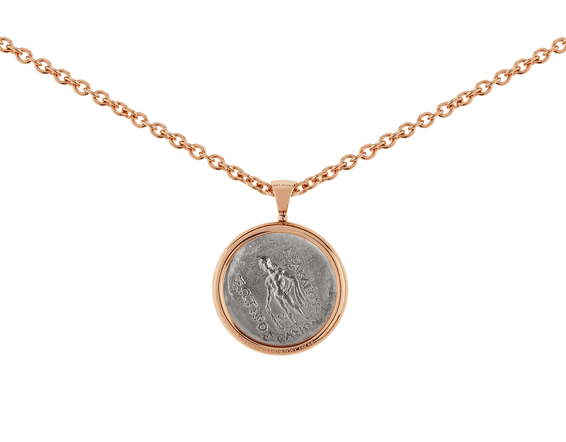 vintage bulgari coin necklace