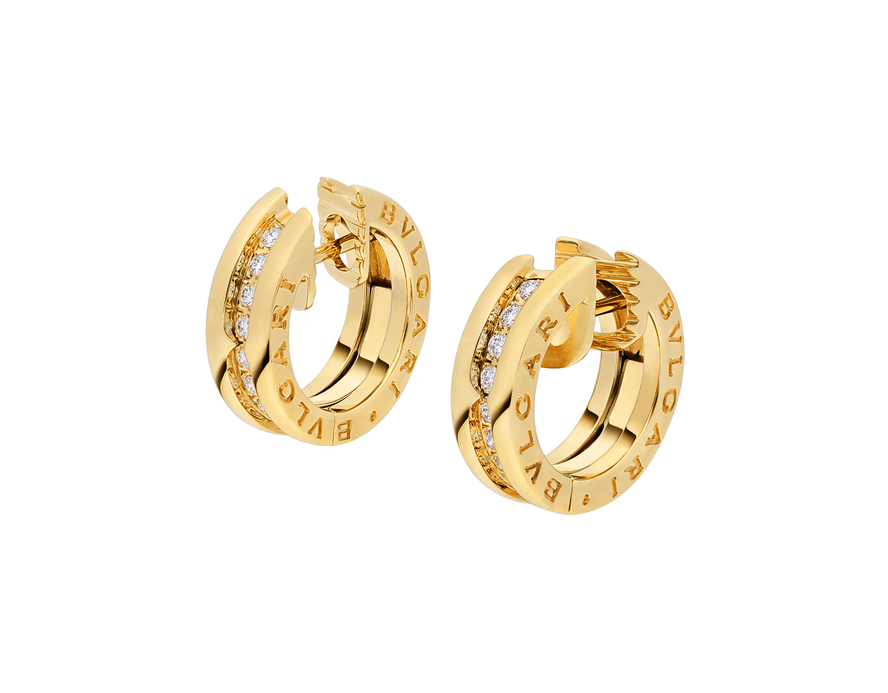 bulgari hoop earrings