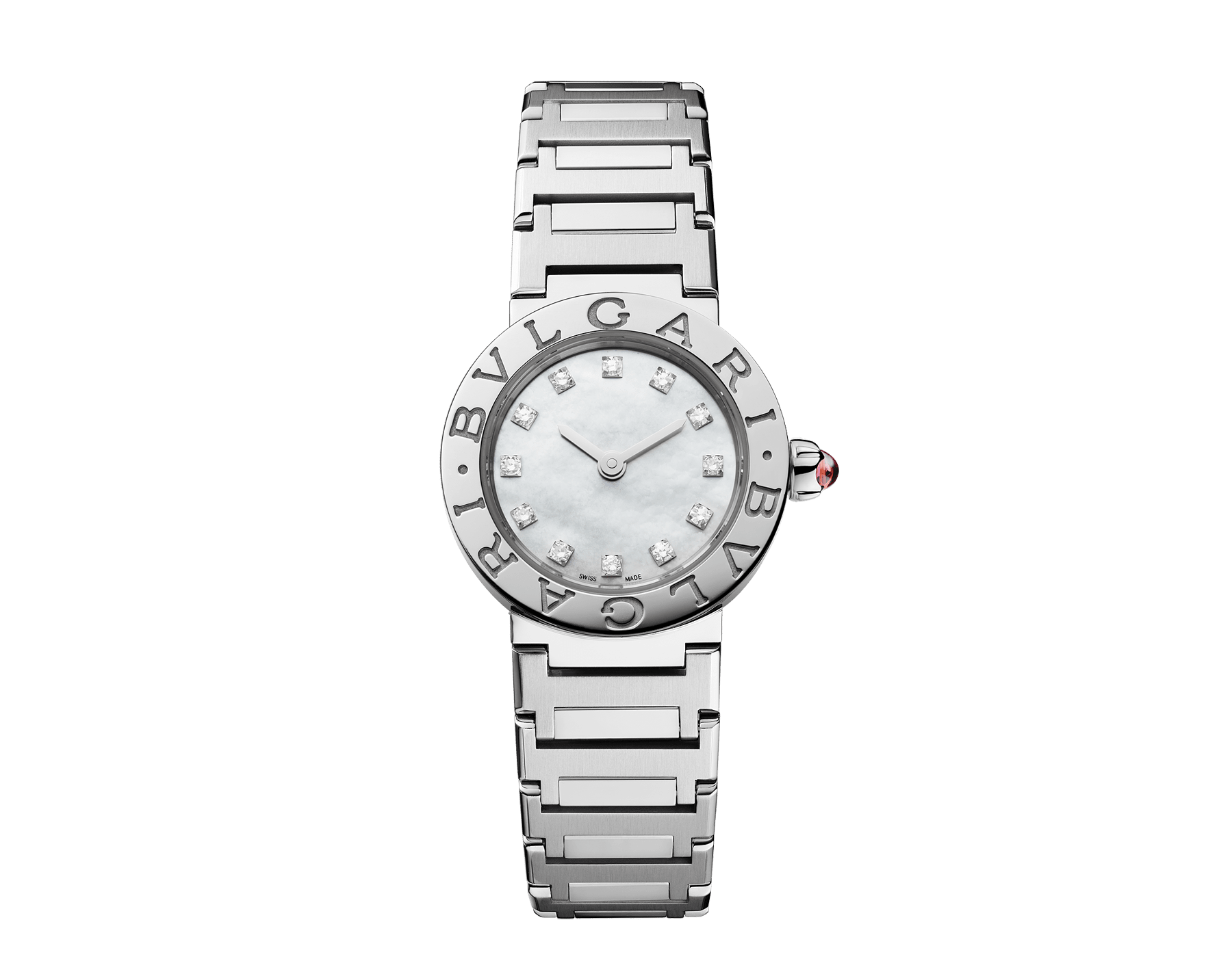 bvlgari ladies watch with diamonds