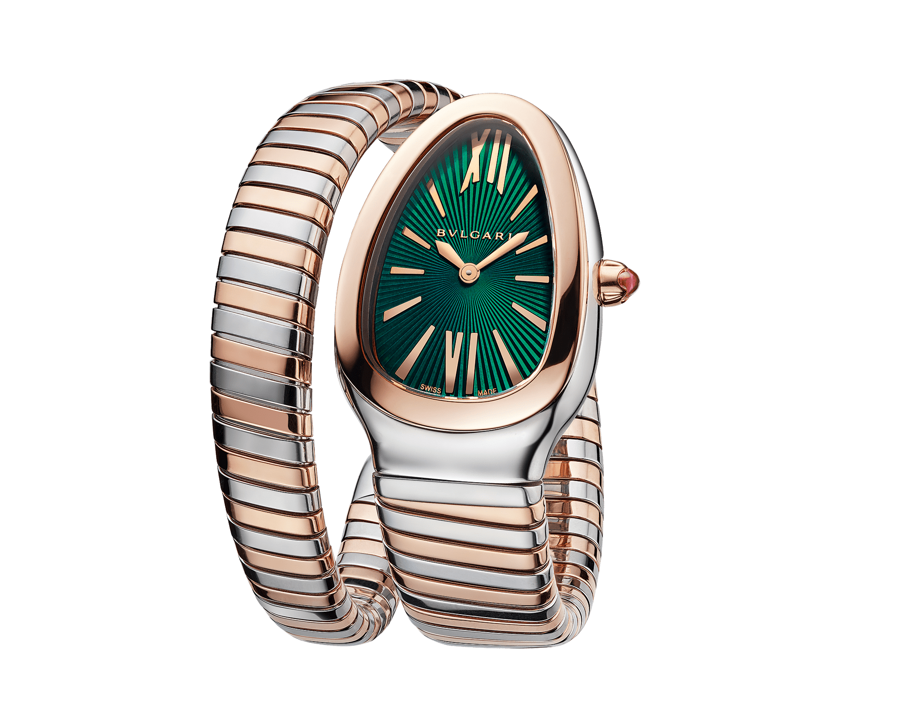 bulgari gold tubogas watch