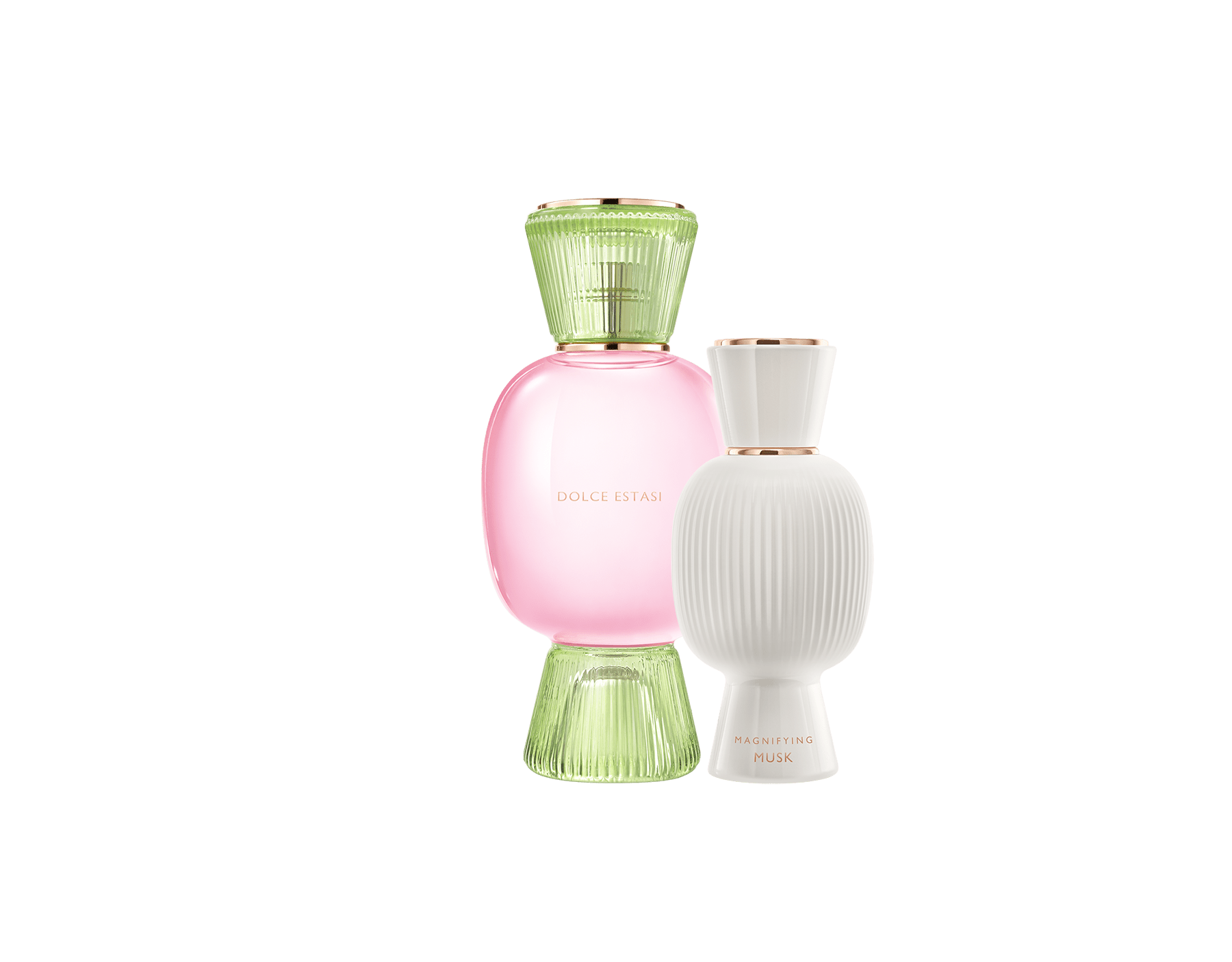 Perfume Set Dolce Estasi And Musk Magnifying Bvlgari