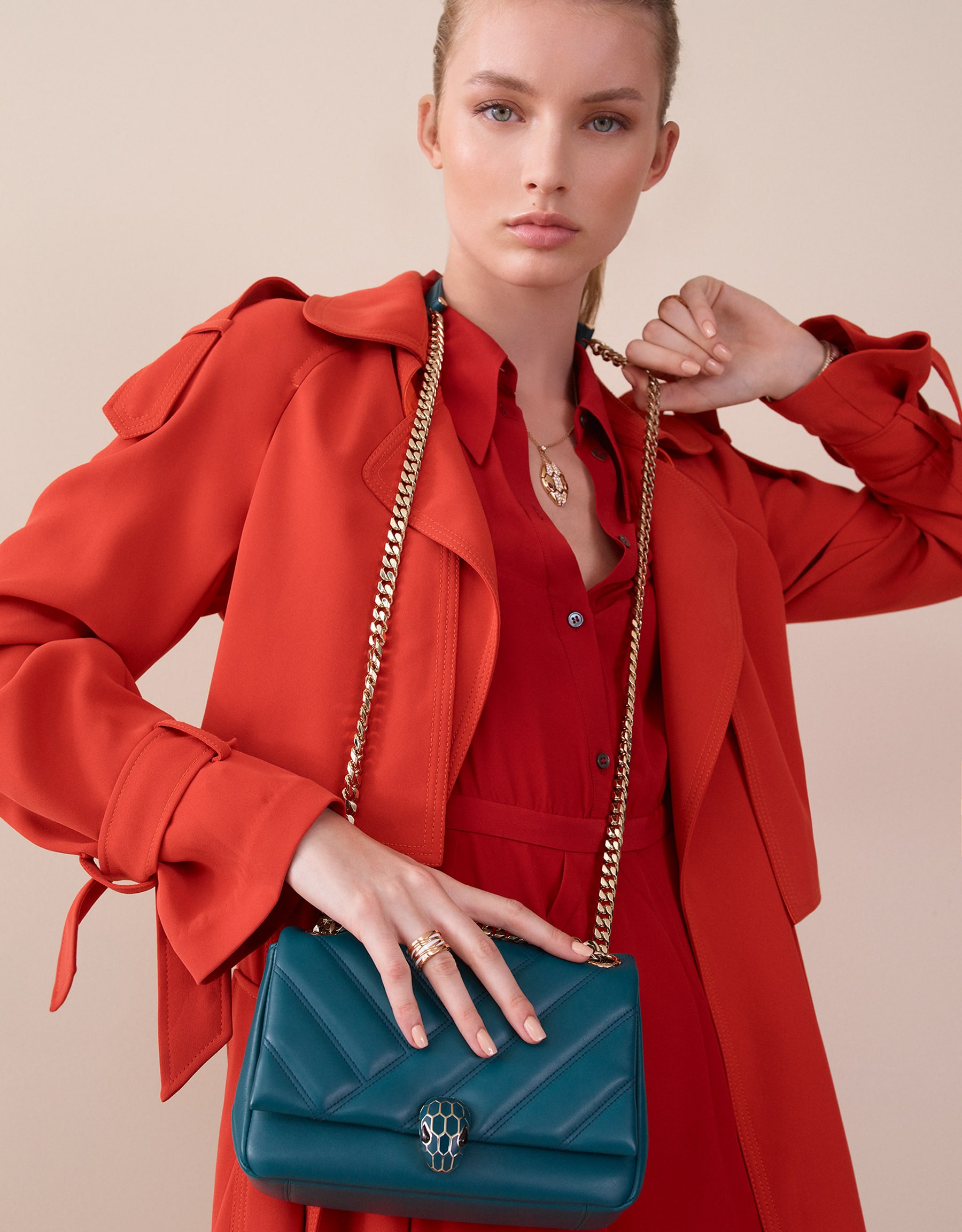 bulgari serpenti shoulder bag