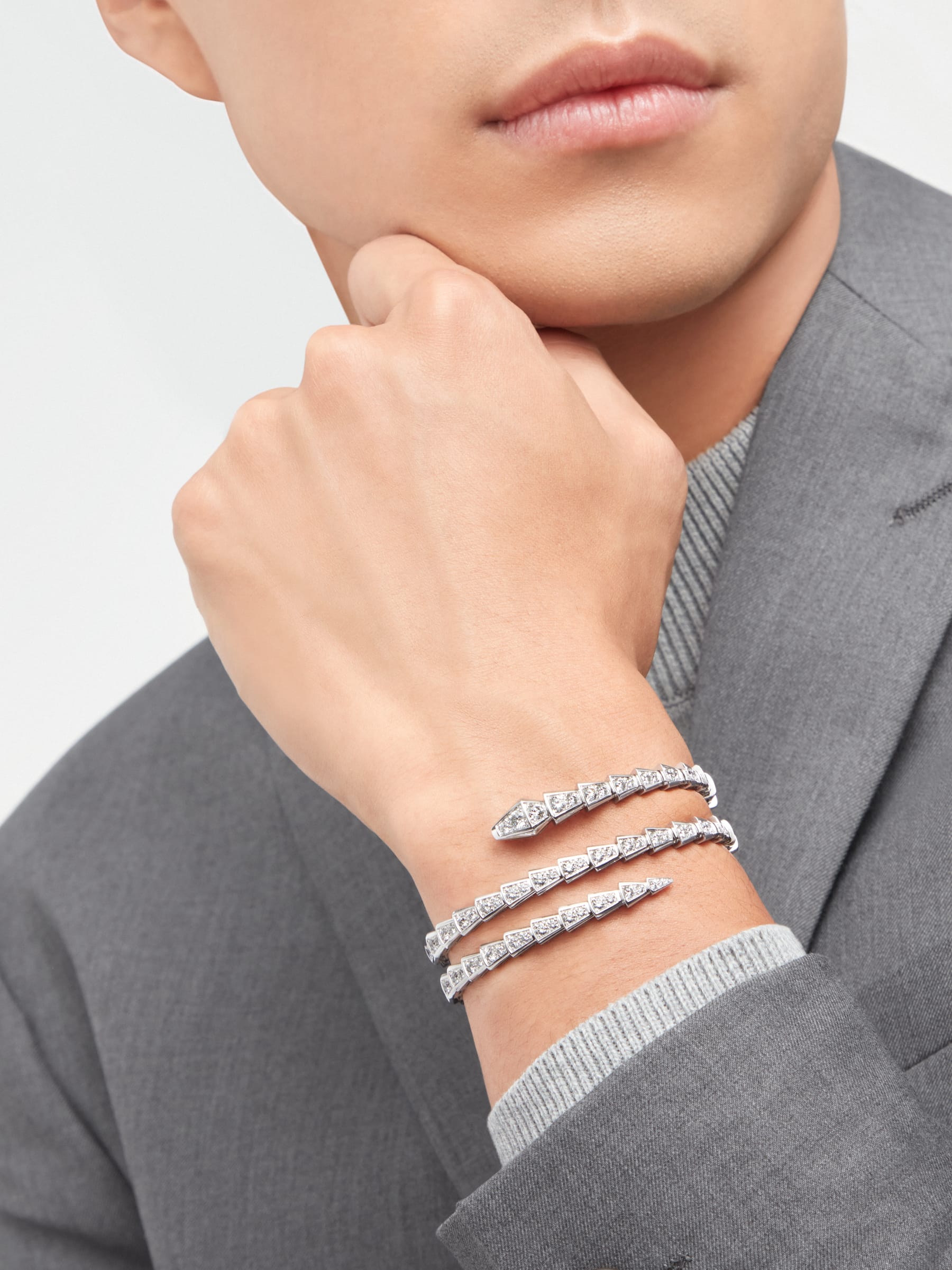 bracelete serpente bulgari