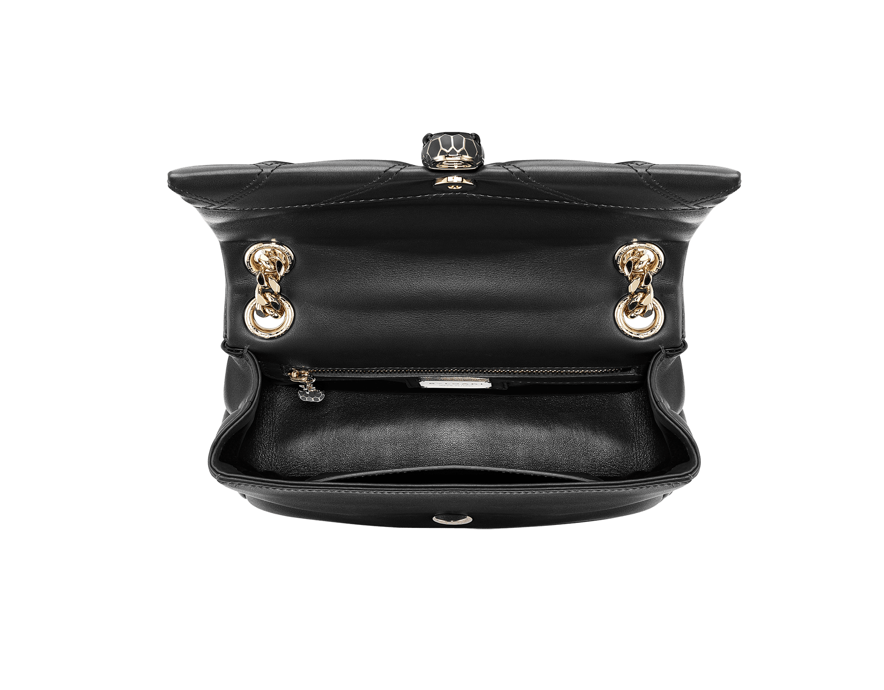 black shoulder purse