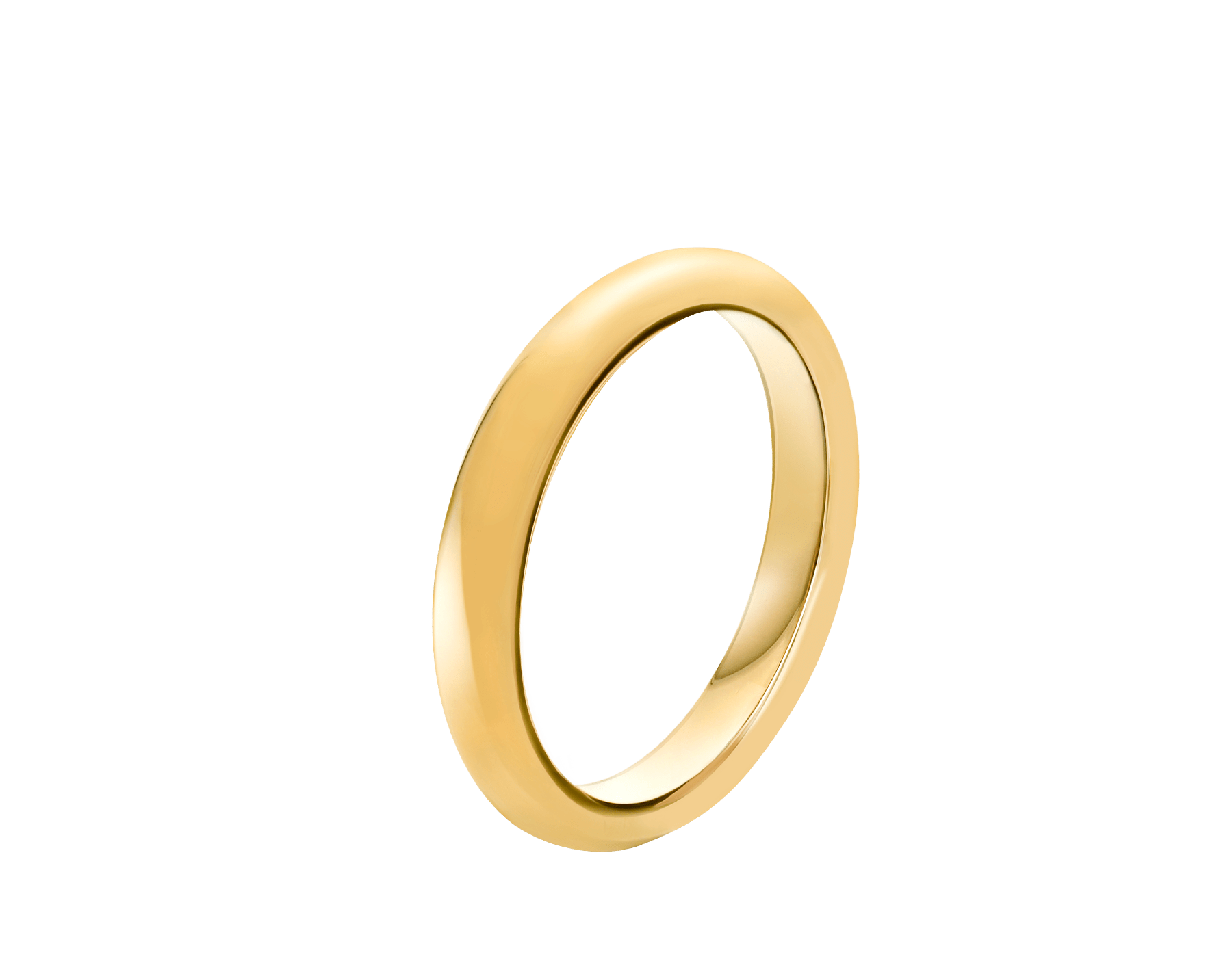 خاتم زواج فيدي من الذهب الأصفر عيار 18 قيراطاً Fedi-3 image 1