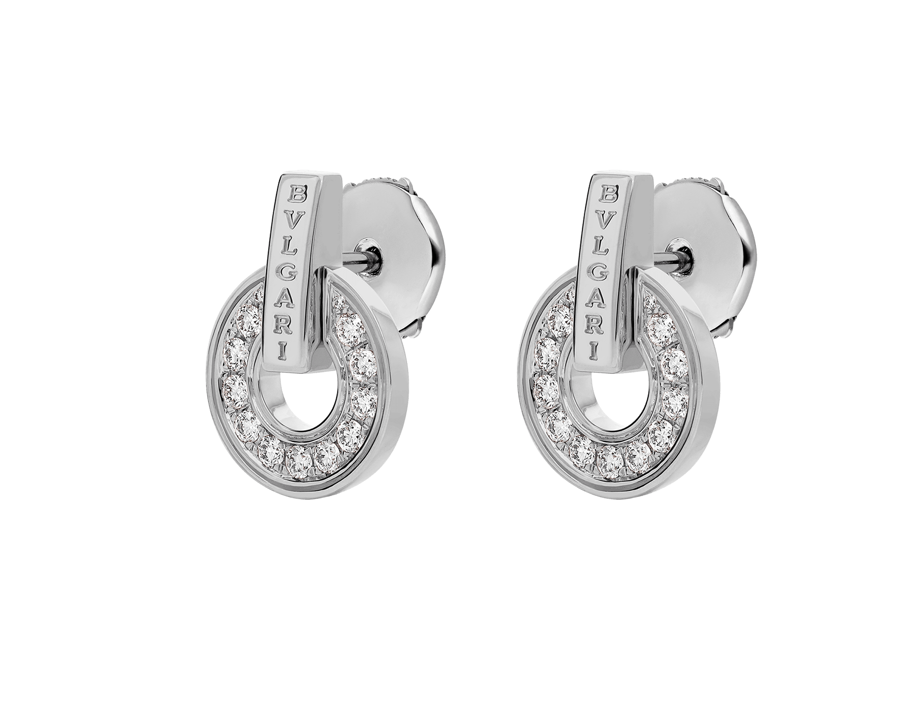 bvlgari ohrringe silber