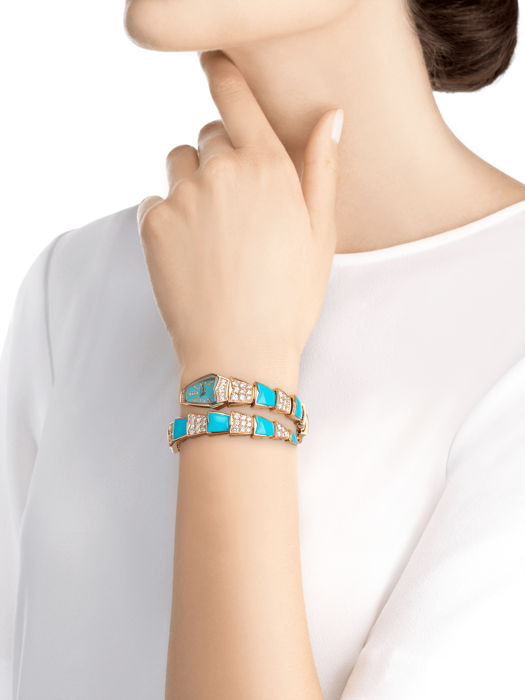 Serpenti Jewelry Watch 102786 Bvlgari The ring featured a bolder band, designed to resemble rome's famed amphitheater, the colloseum. serpenti jewelry watch