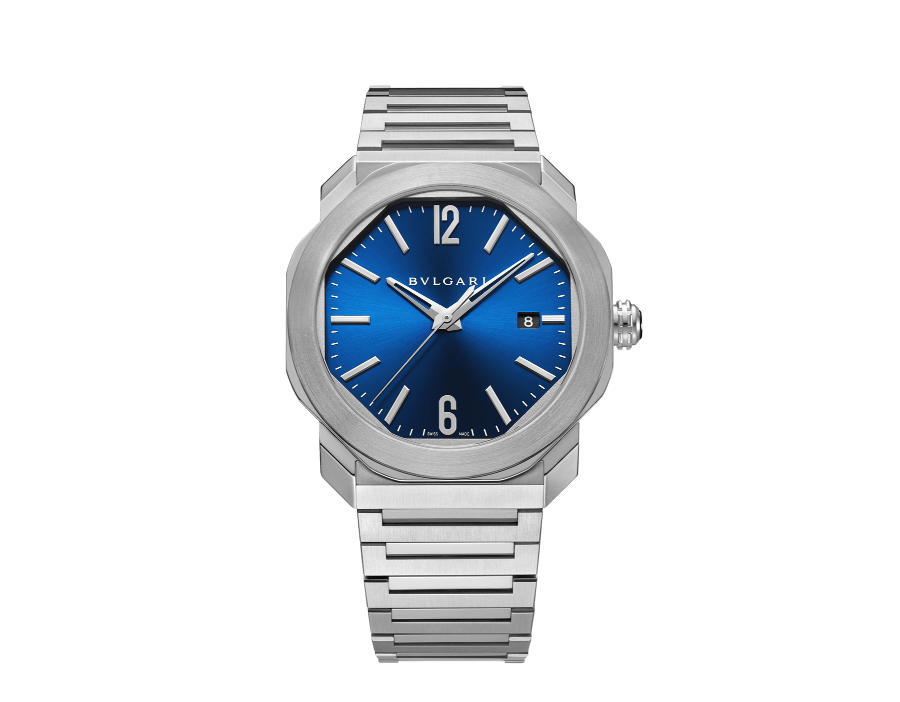 bulgari octo solotempo blue dial