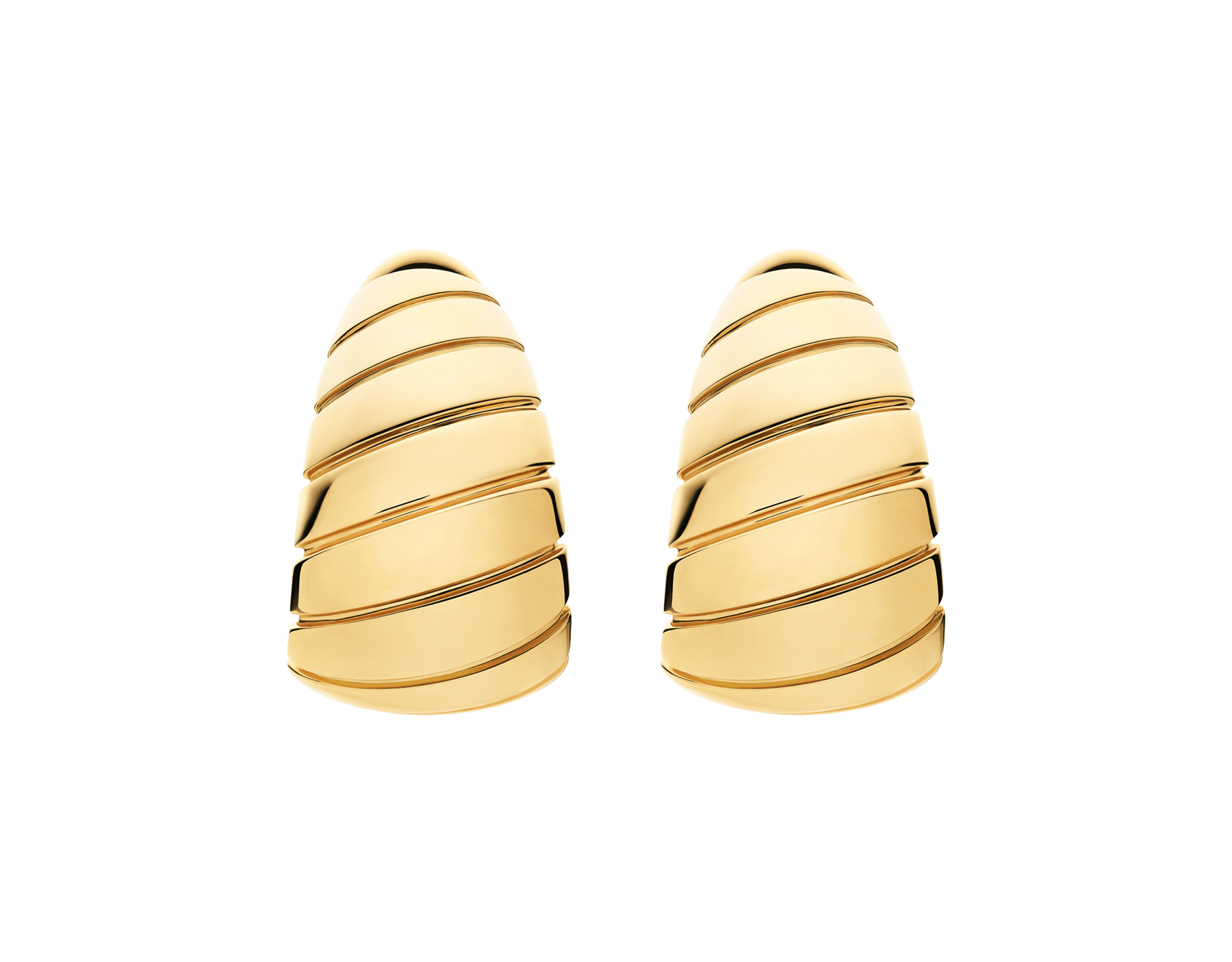 Orecchini Bvlgari Tubogas in oro giallo 18 tk. 362566 image 1