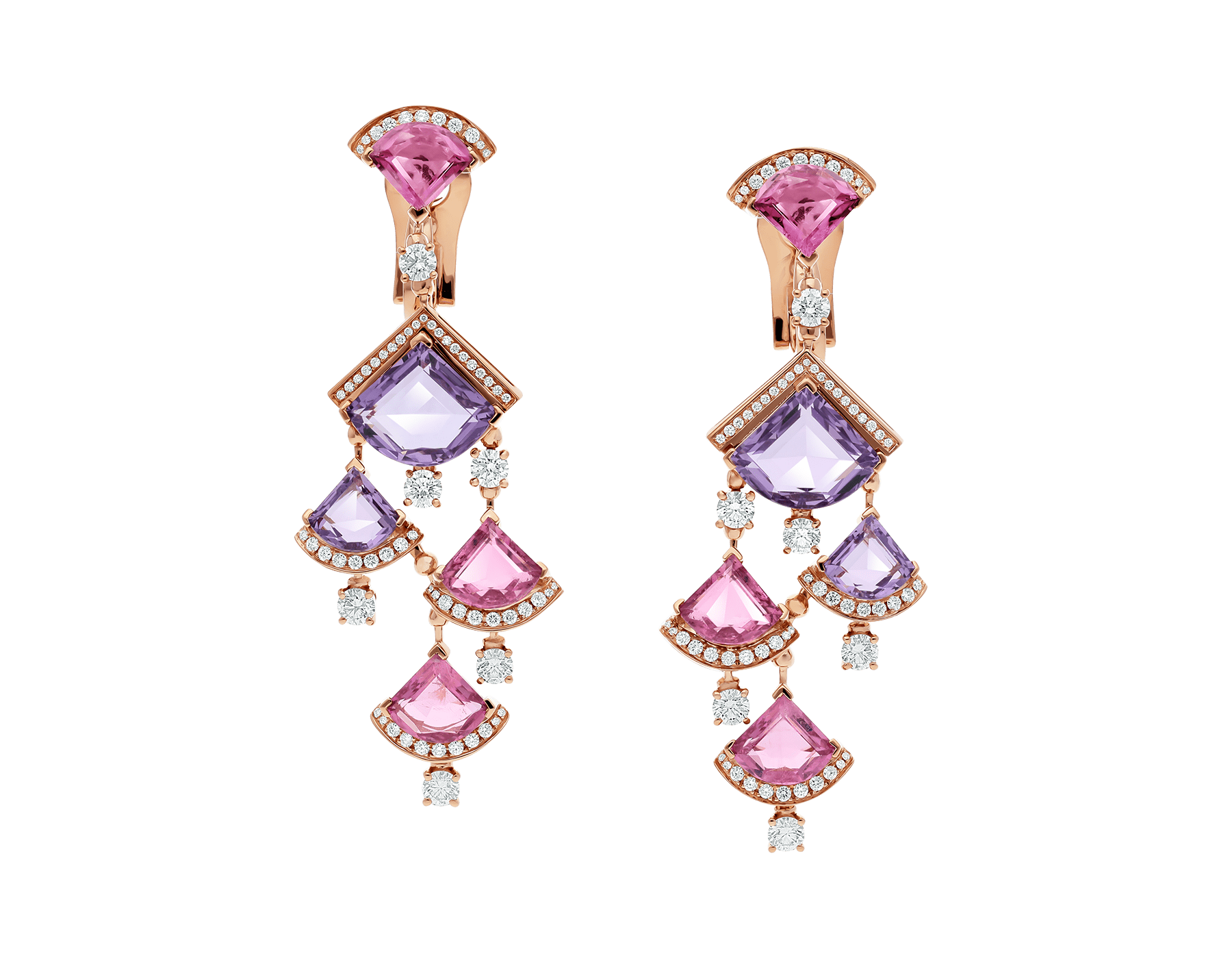 bulgari amethyst earrings