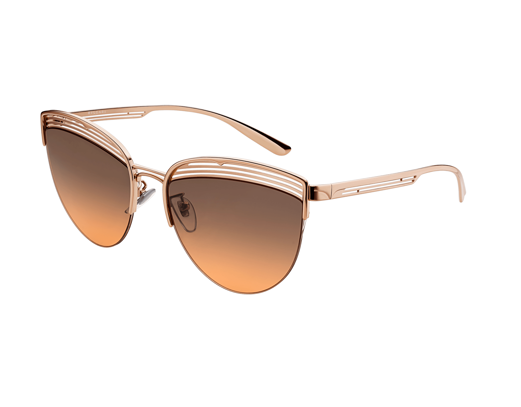 bvlgari rimless glasses