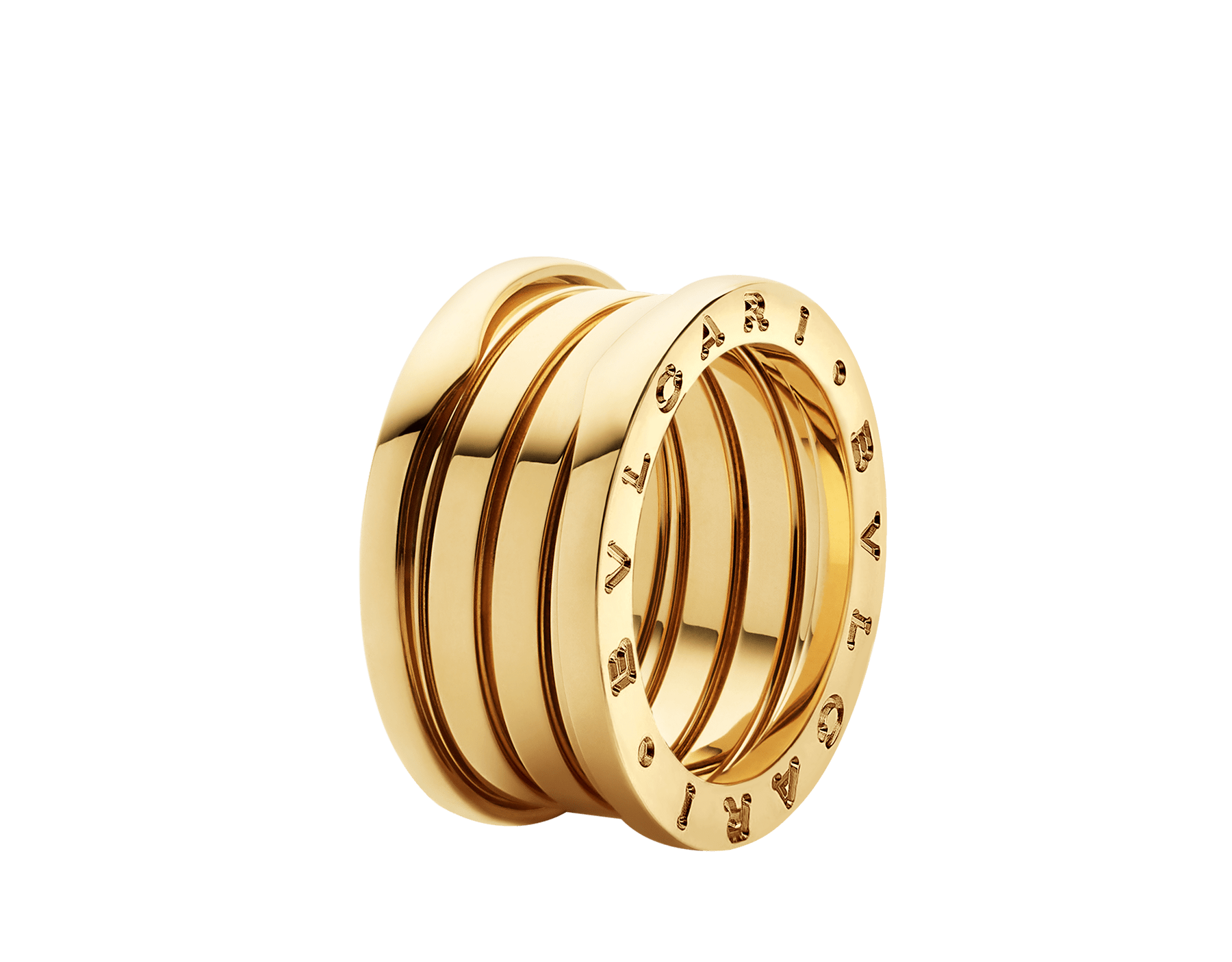 B Zero1 Yellow Gold Ring Bvlgari