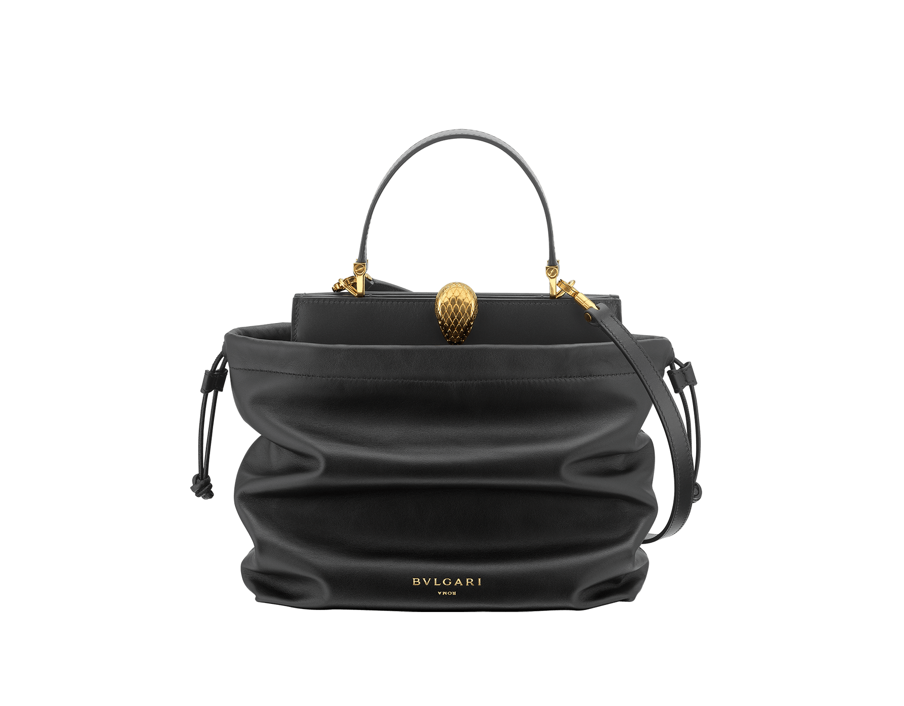 black satchel bag