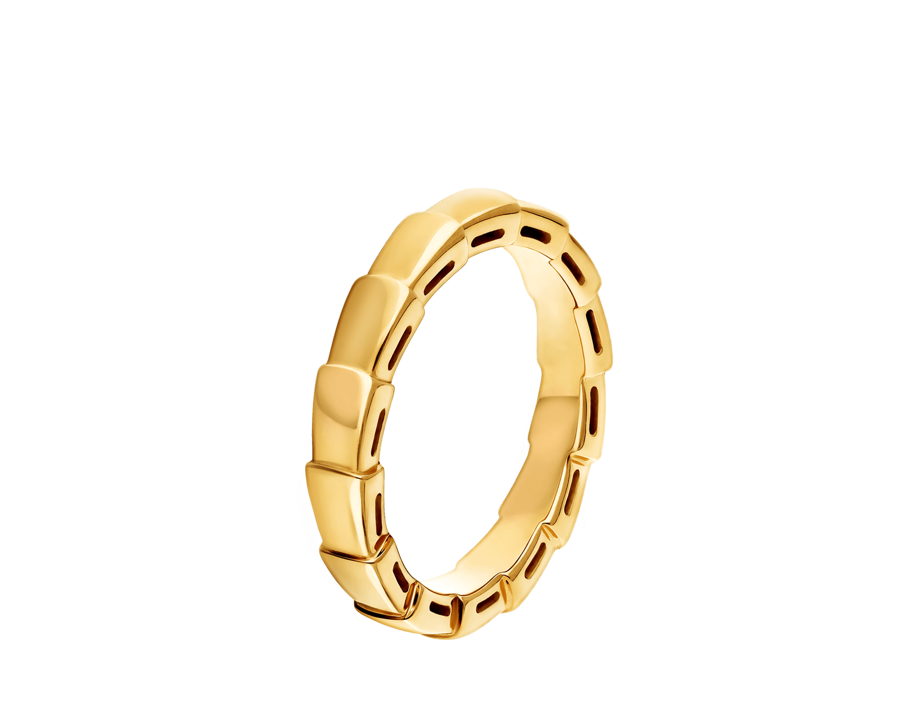 Serpenti Viper 婚戒，採用 18K 黃金。 AN860559 image 1