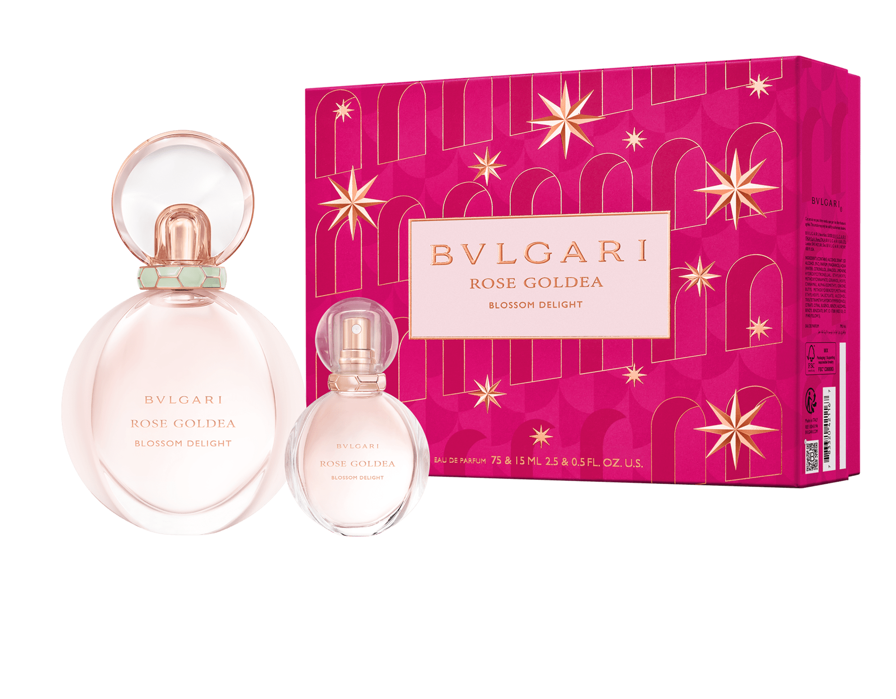 BVLGARI ローズゴルデアブロッサムディライトオーデトワレ75㍉ - 香水