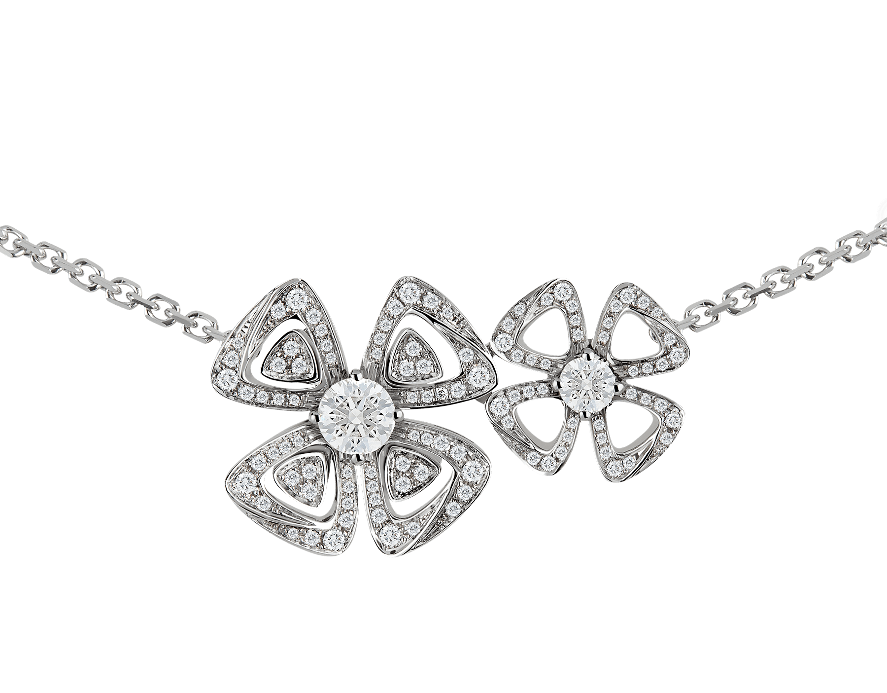 bulgari flower necklace