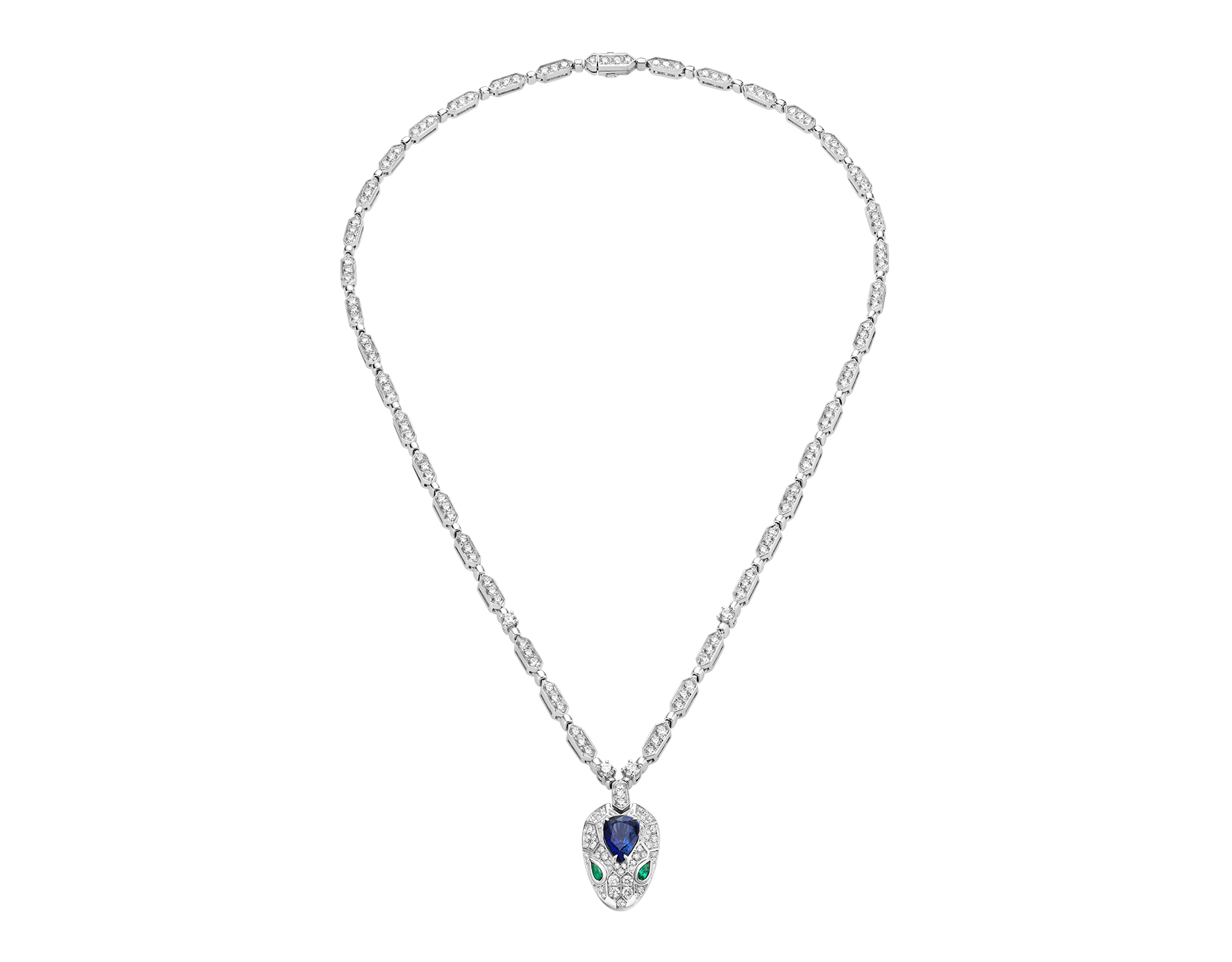 bulgari sapphire necklace