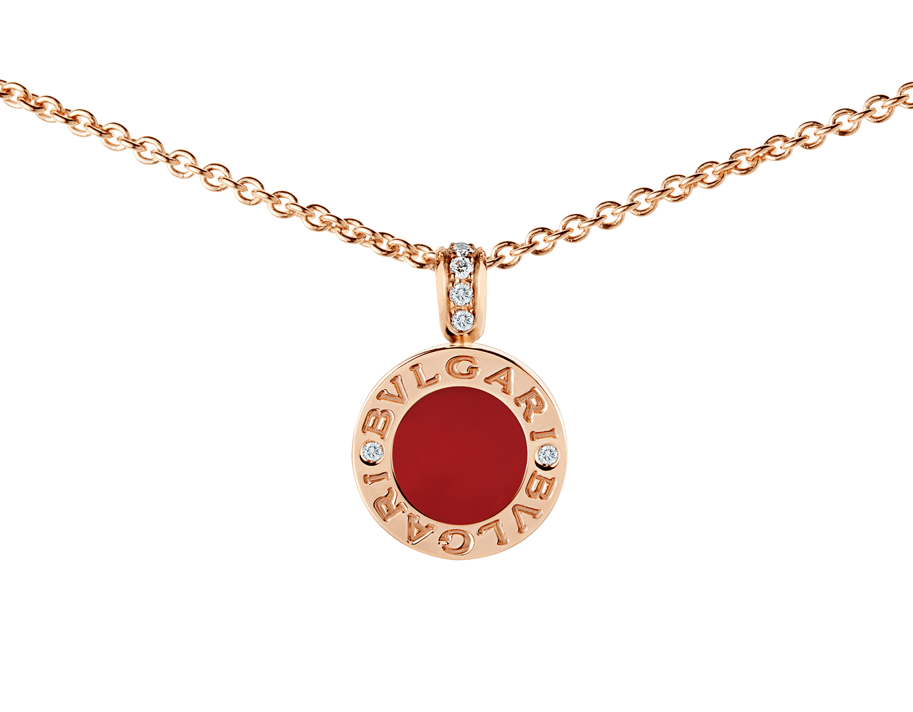 bulgari disc pendant