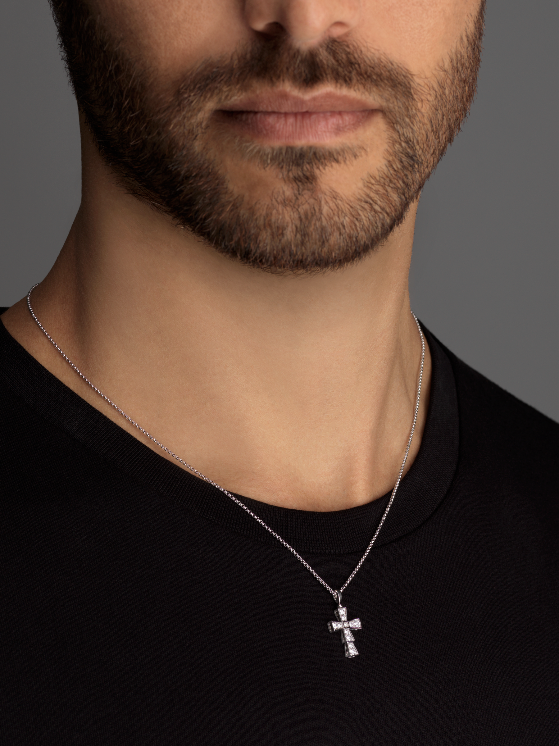 Croce Pendants Halskette 354038 Bvlgari