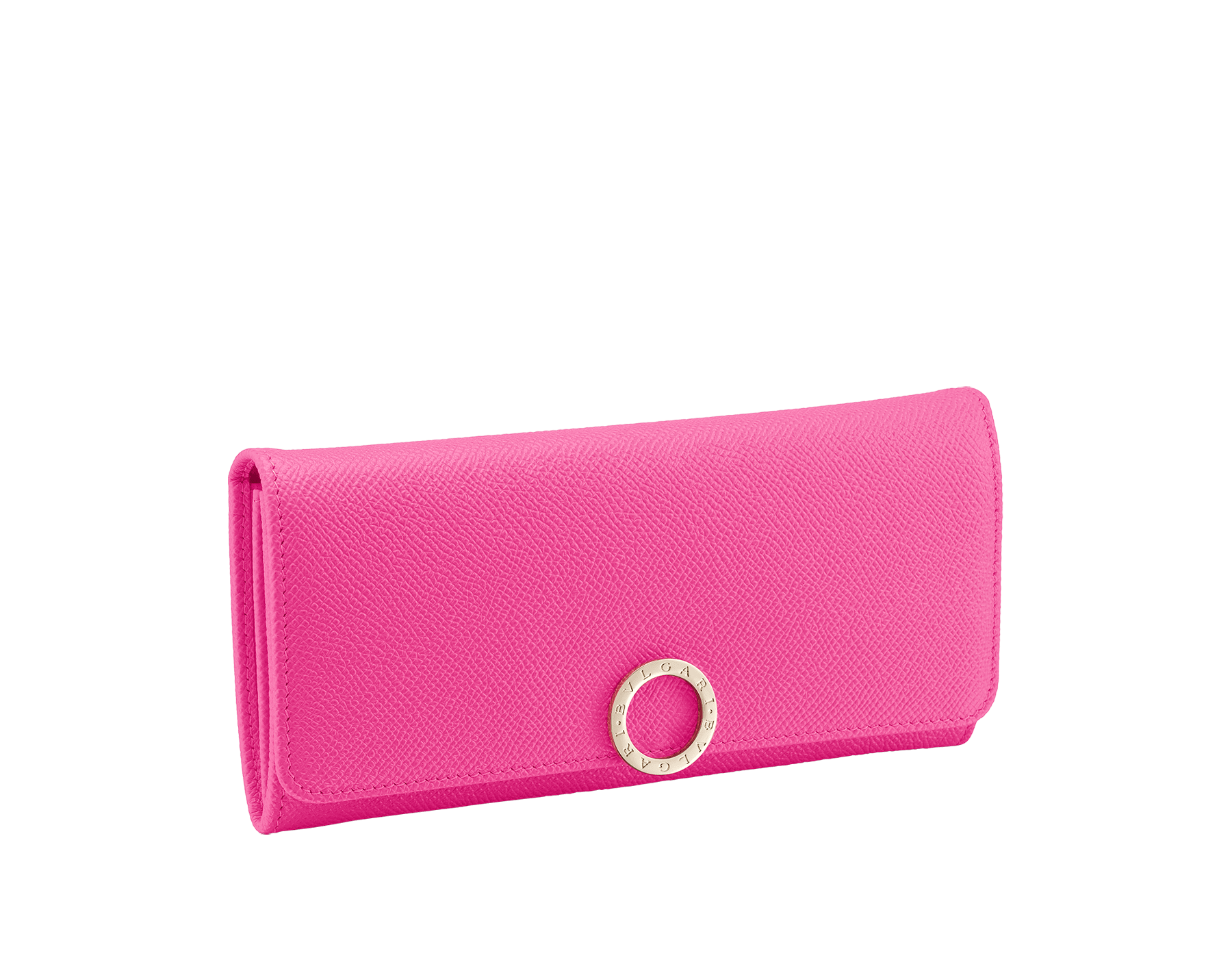 ブルガリのピンク財布　ブルガリ財布