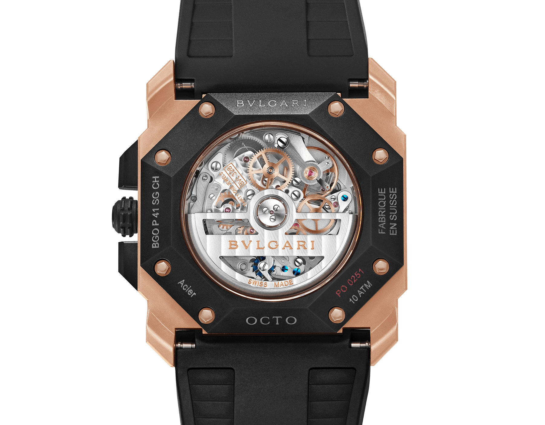 bvlgari new watch carbon gold