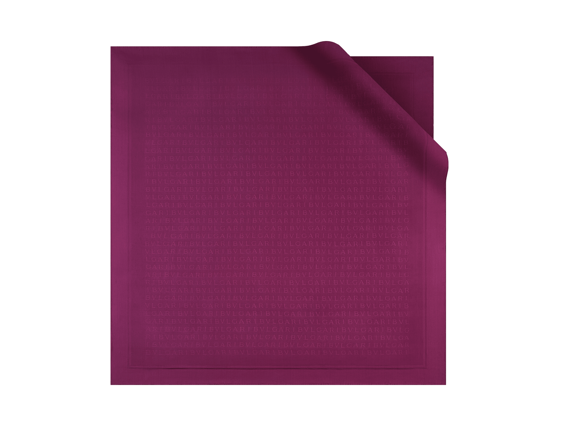 Lettere Maxi Voile scarf in fine black silk. Made of 100% silk. LETTMXVOILE-SQ image 1