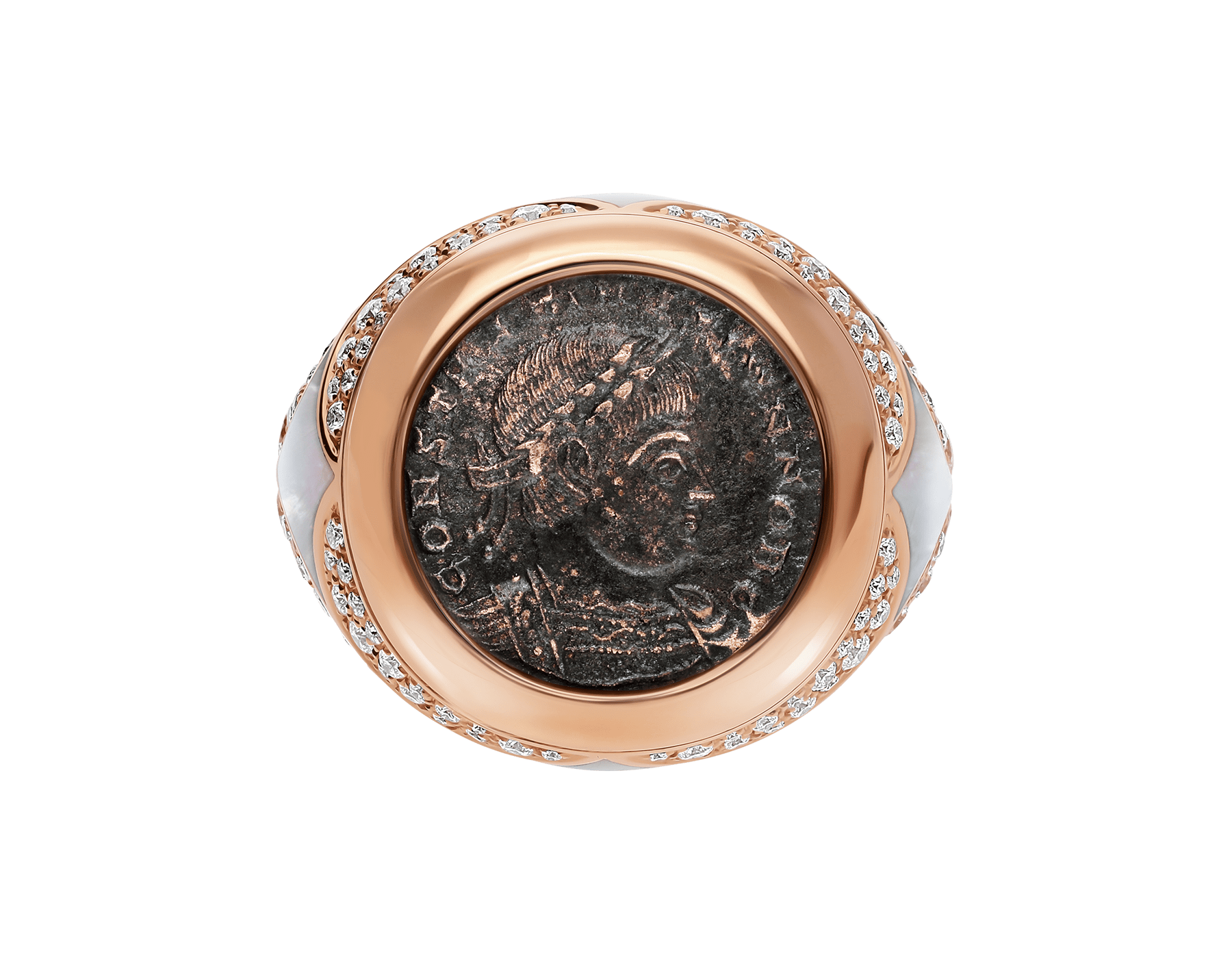 bulgari ancient coin ring