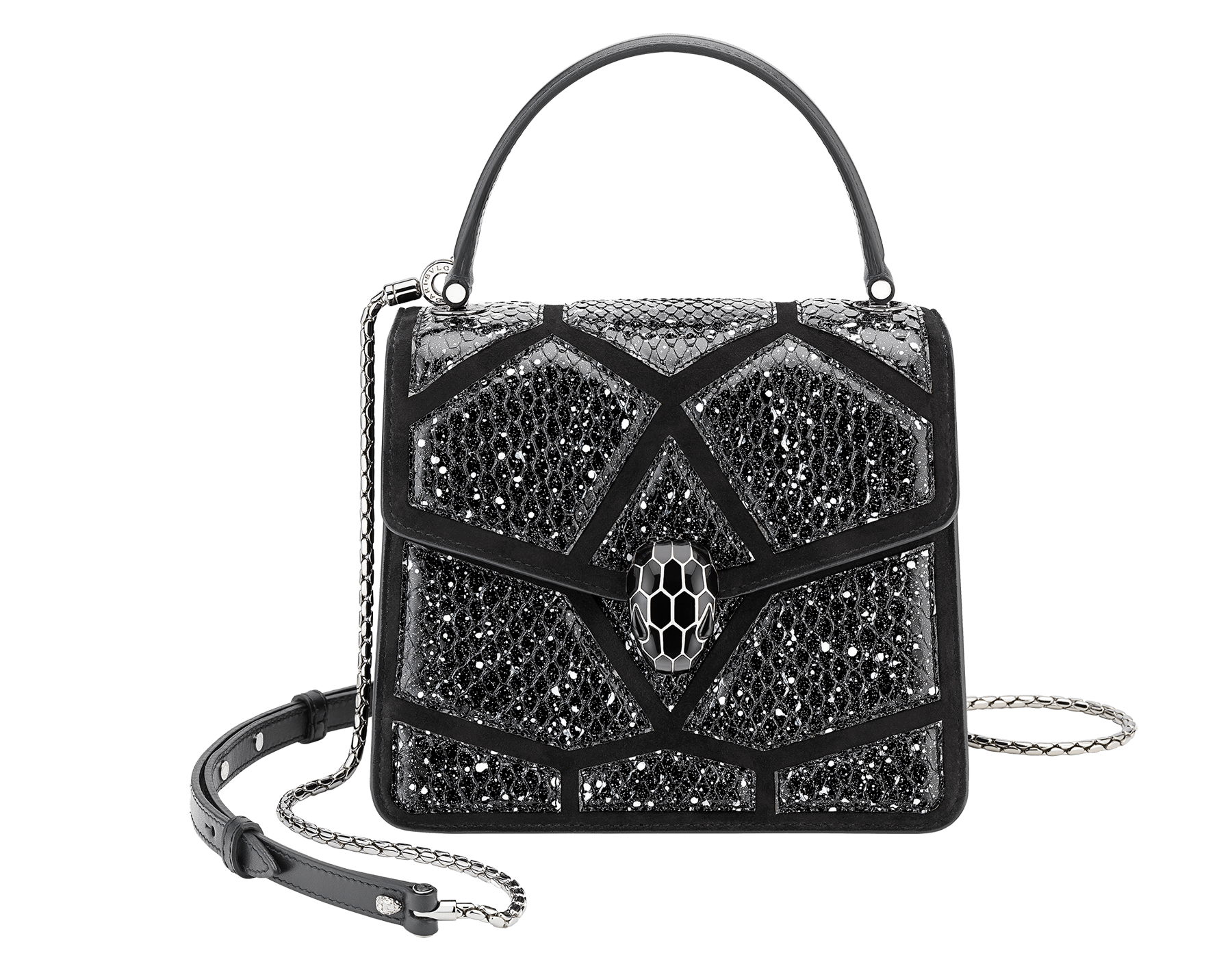 black bvlgari bag