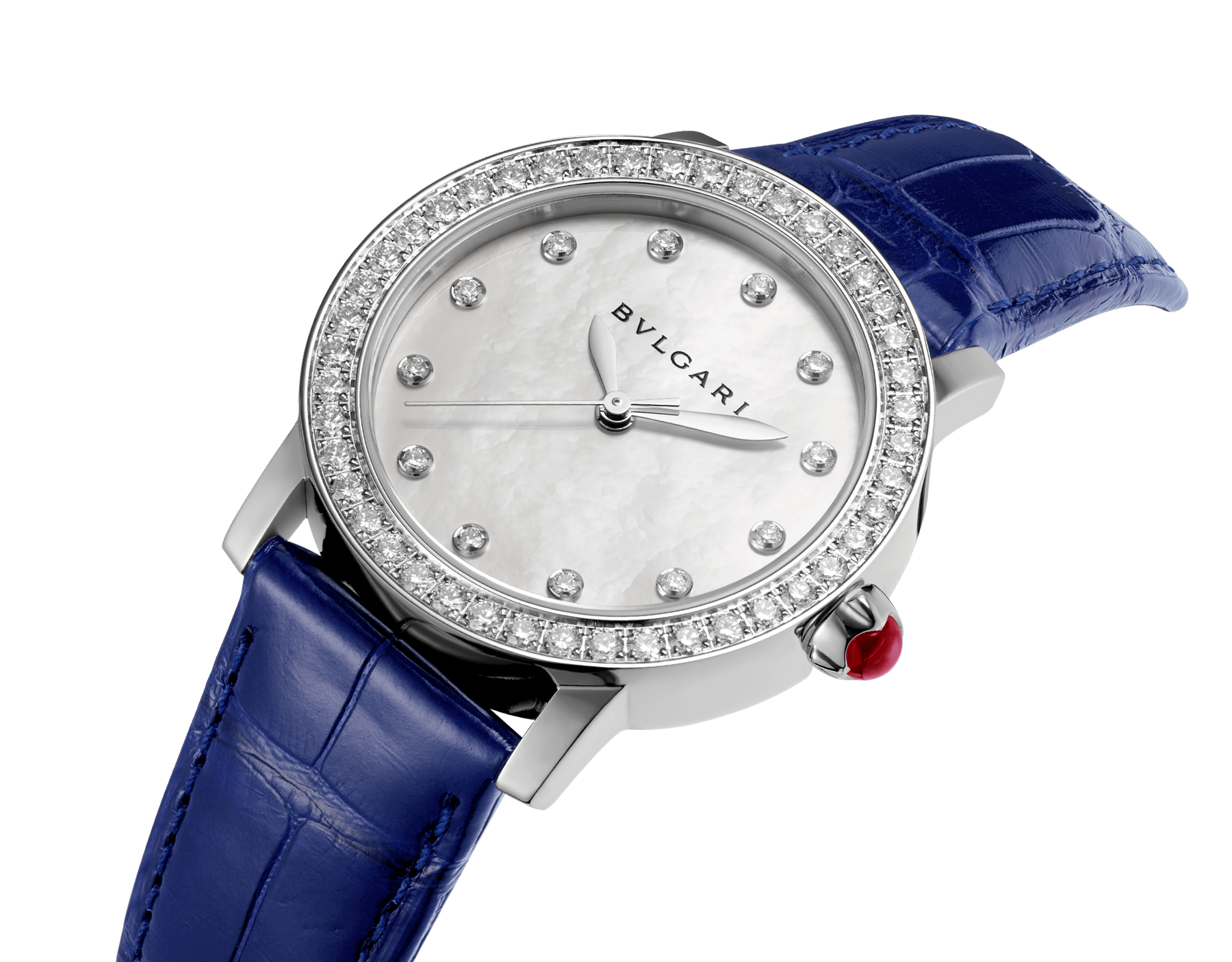 bvlgari uhr blau