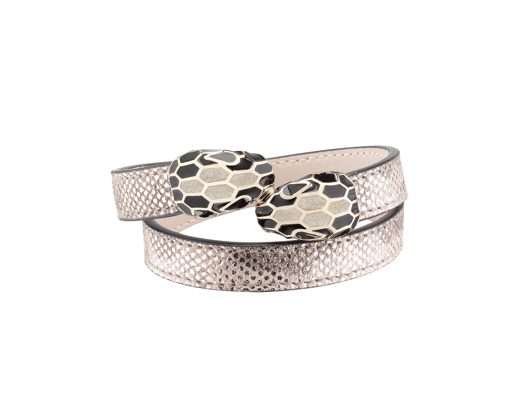 Bulgari serpenti bracelet leather hot sale