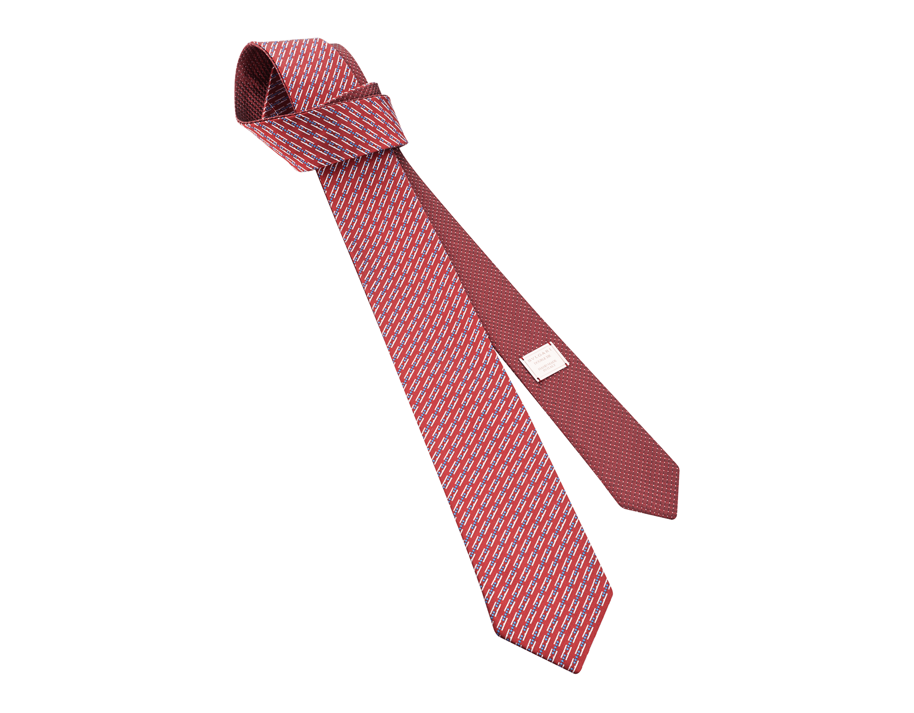 ダブル ネクタイ ブルガリ