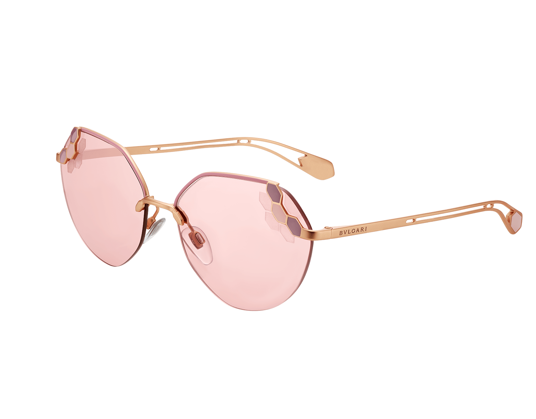 bvlgari sunglasses rose gold