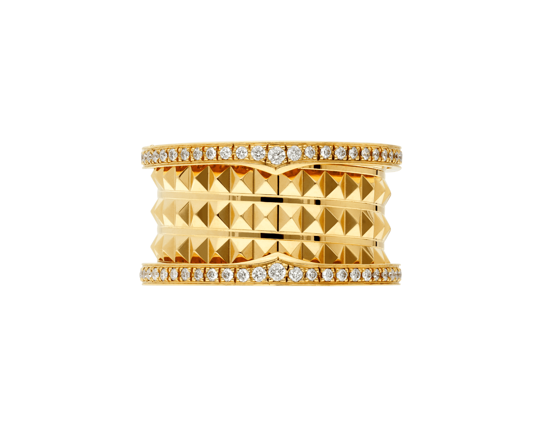 Bzero1 Yellow Gold Ring 357899 Bvlgari 