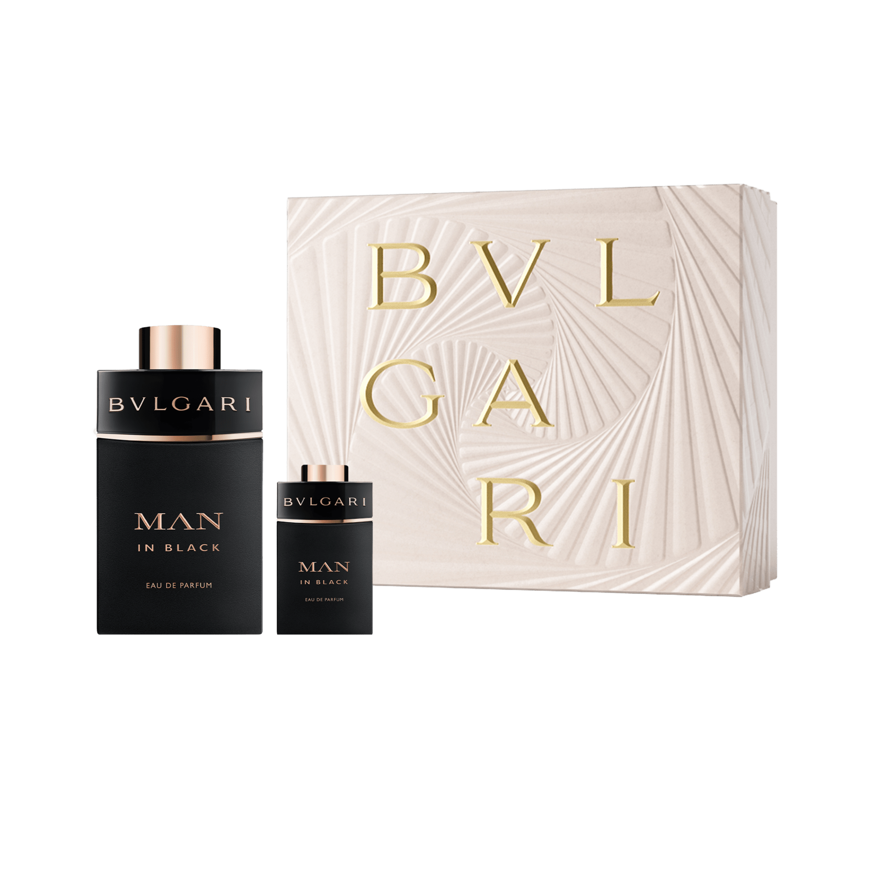 Partez à la découverte des trésors florissants du printemps avec Bvlgari, dont chaque parfum révèle les moments les plus envoûtants de la saison. Célébrez le plaisir d’offrir avec ce coffret Man In Black contenant une Eau de Parfum 100&nbsp;ml et une Eau de Parfum miniature 15&nbsp;ml. 42771 image 1