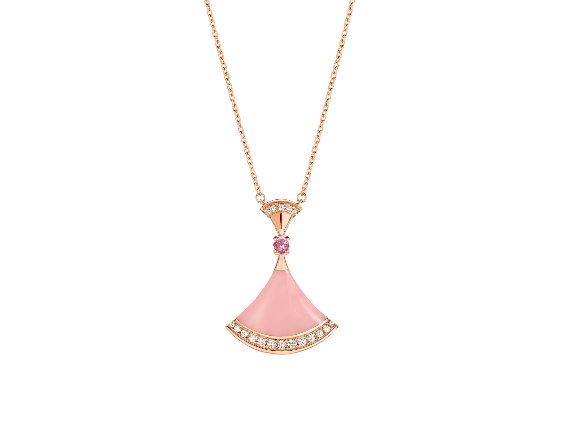 bulgari fan necklace