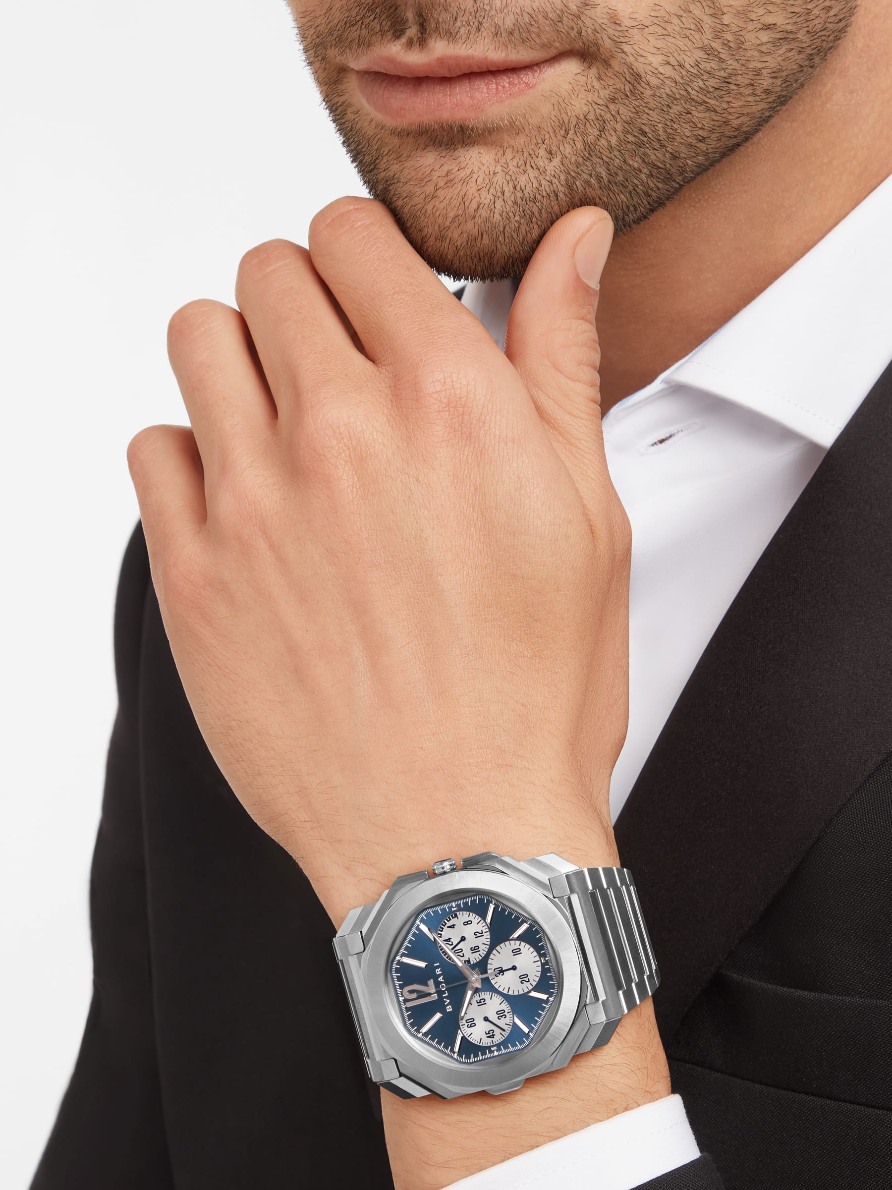 relogio bvlgari cronografo