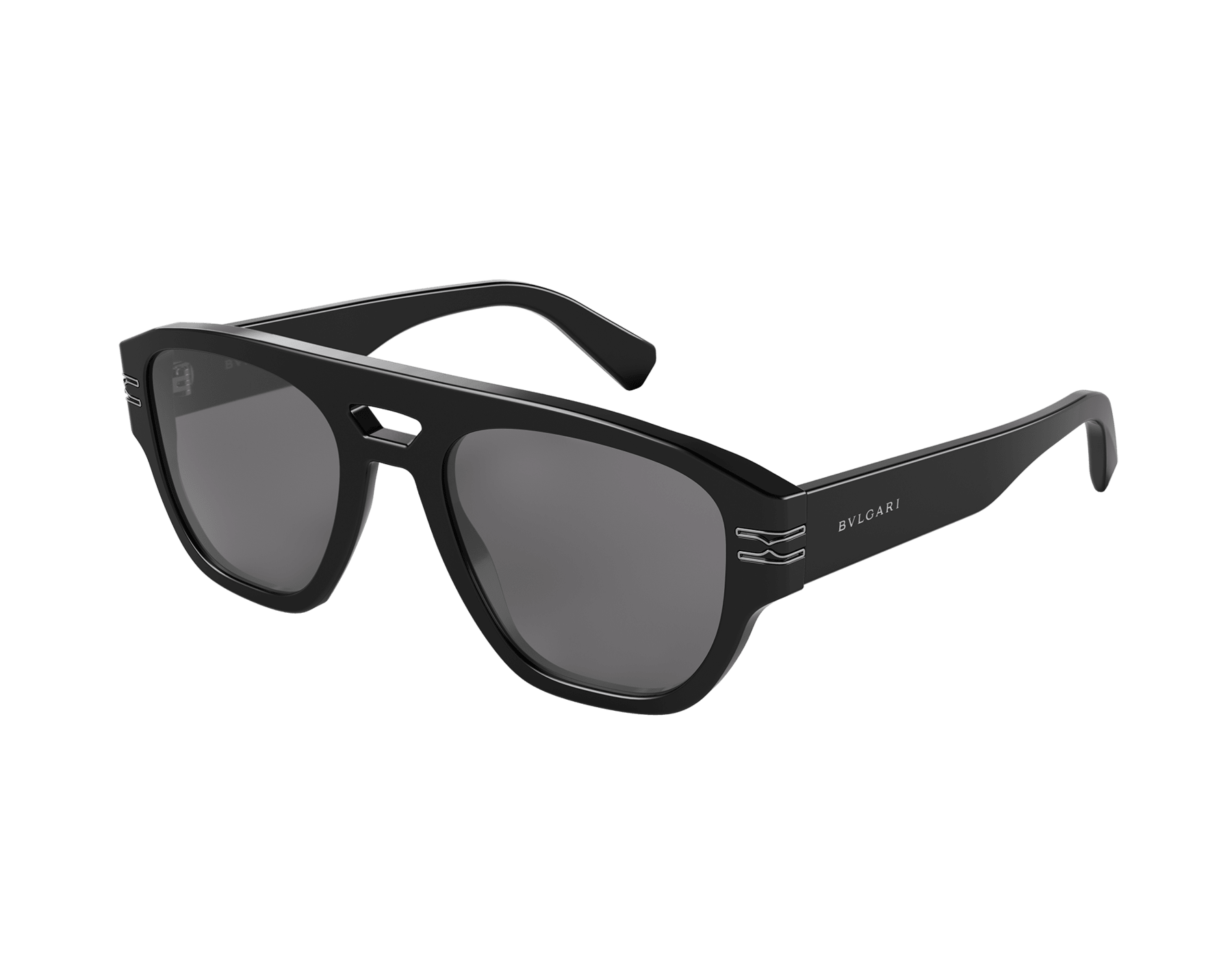 Lunettes de soleil B.zero1 à monture aviateur en acétate avec détails emblématiques BV40040I image 1