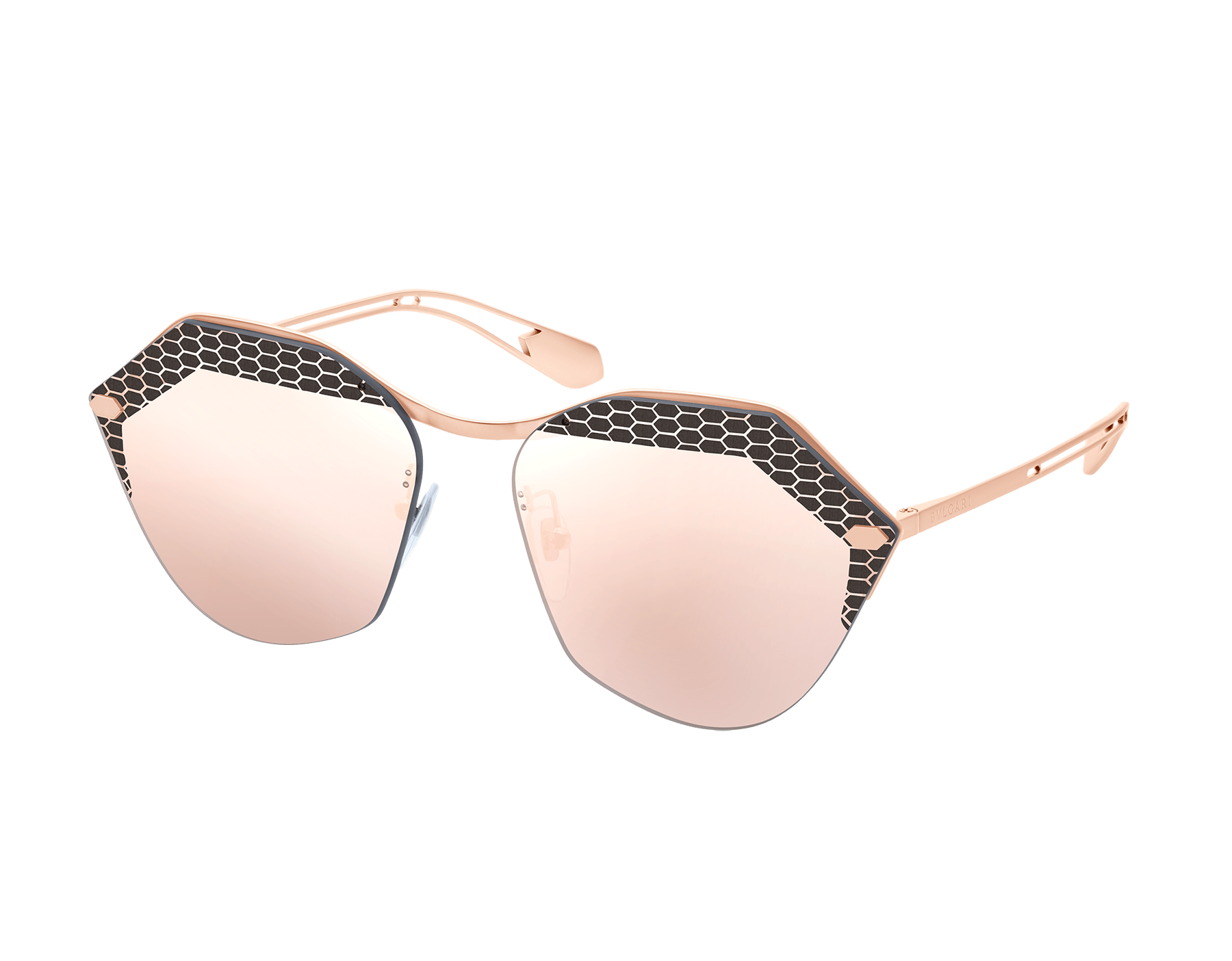 bvlgari serpenti sunglasses rose gold