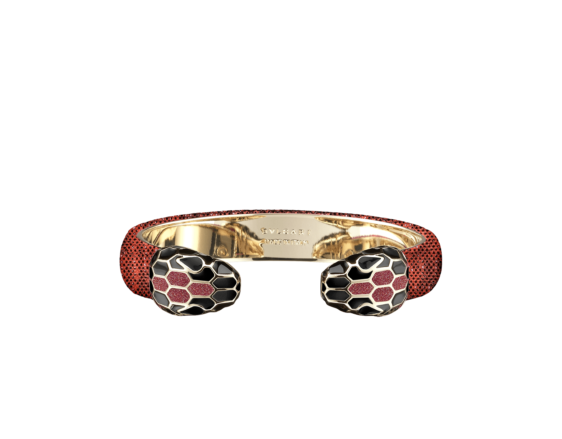 bvlgari red snake bracelet