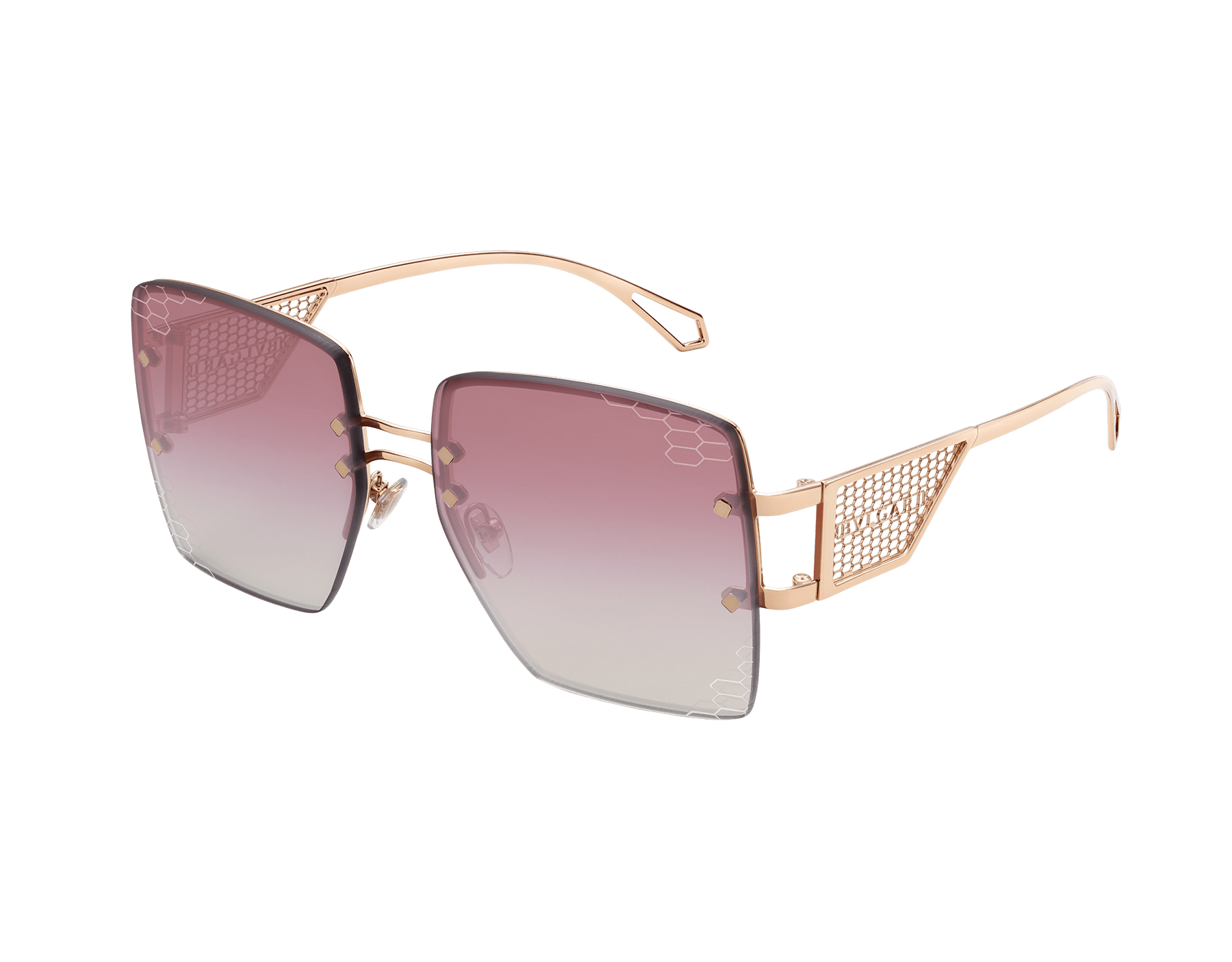 نظارات شمسية "سيربنتي فايبرميش" معدنية مربعة 904153 image 1