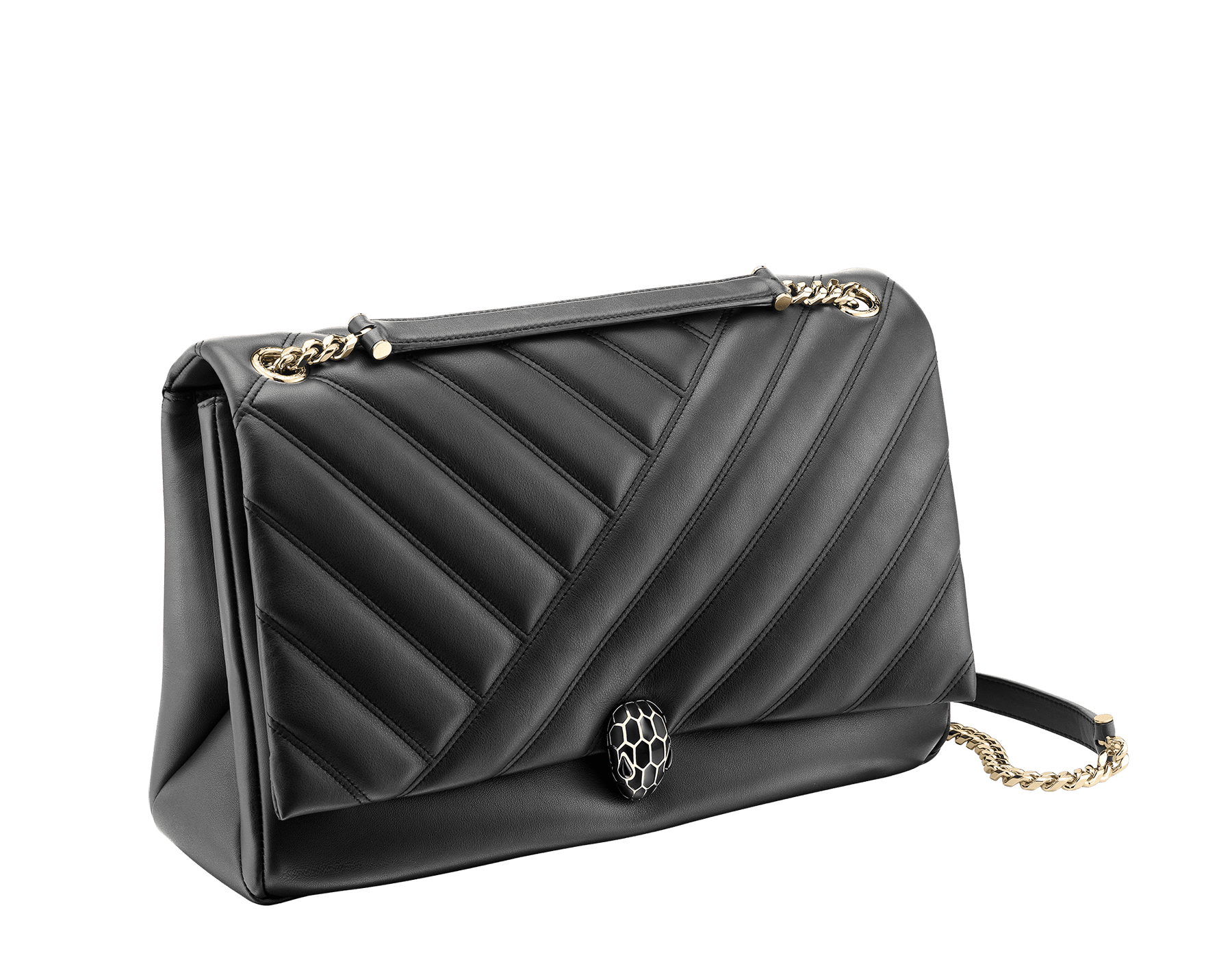 serpenti cabochon shoulder bag
