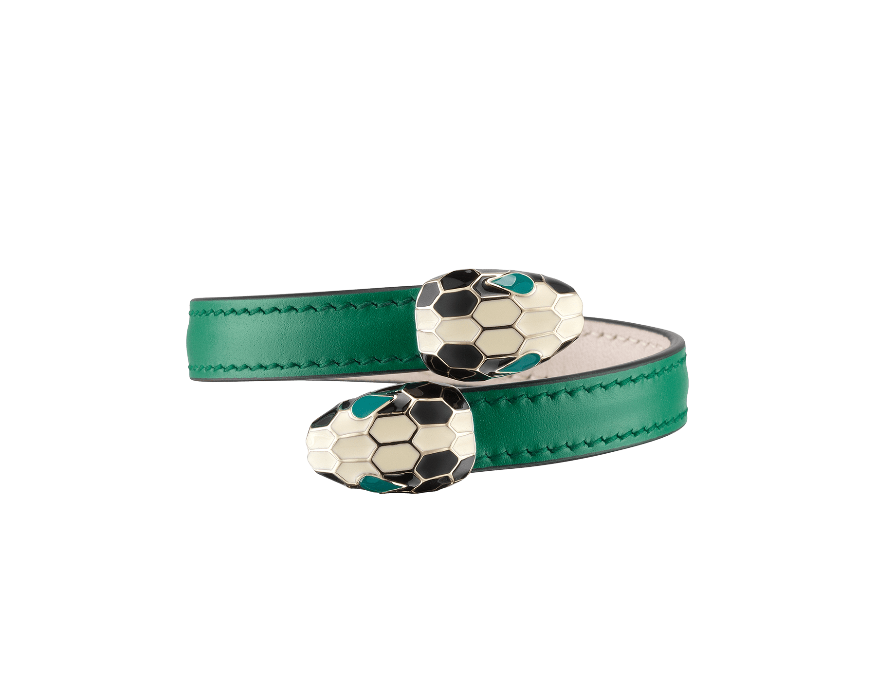 bulgari snake bracelet green