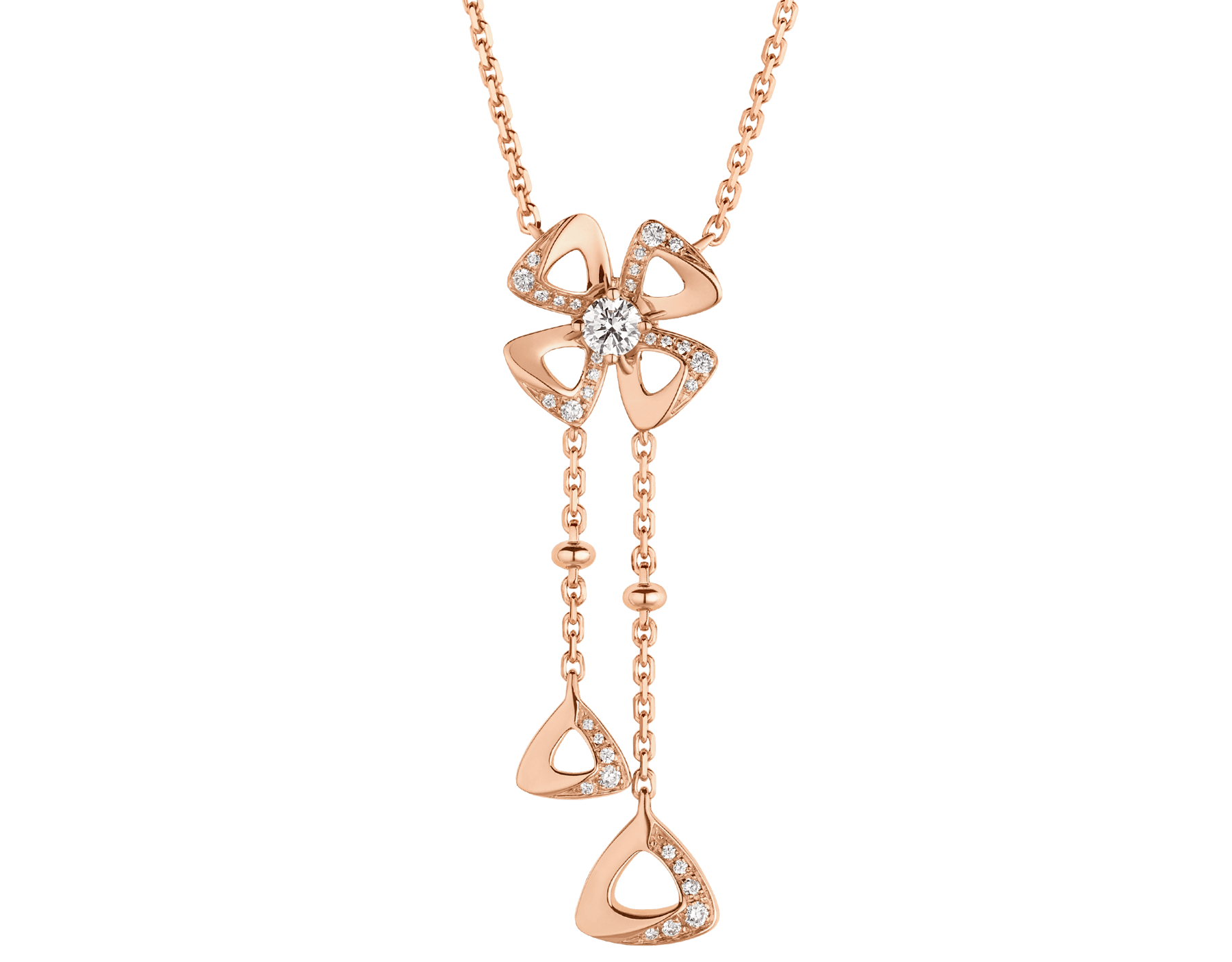 bvlgari necklace rose