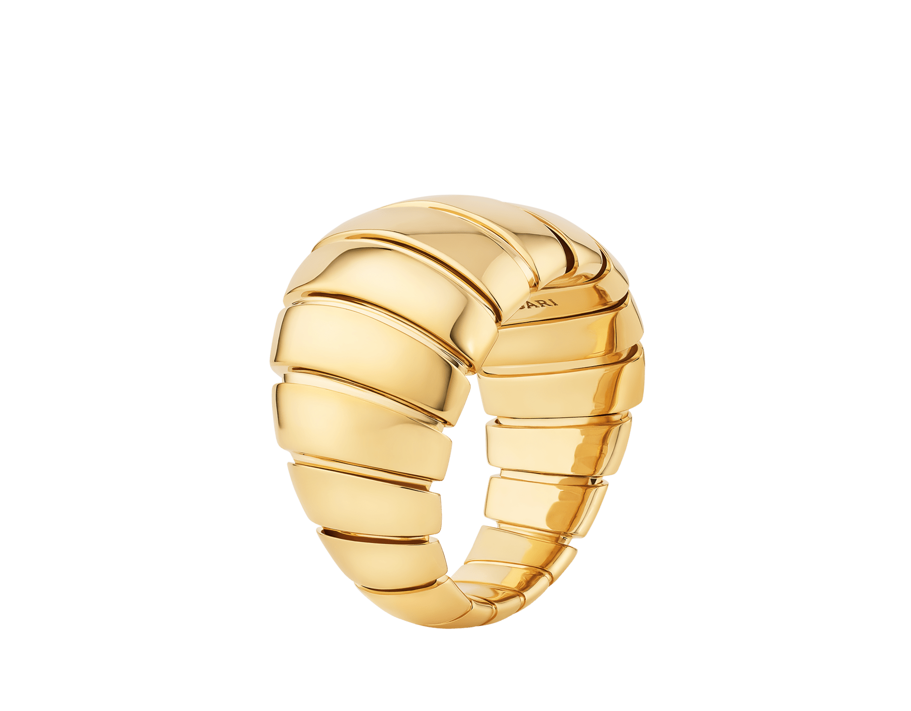 Bvlgari Tubogas 18 kt yellow gold ring AN860375 image 1