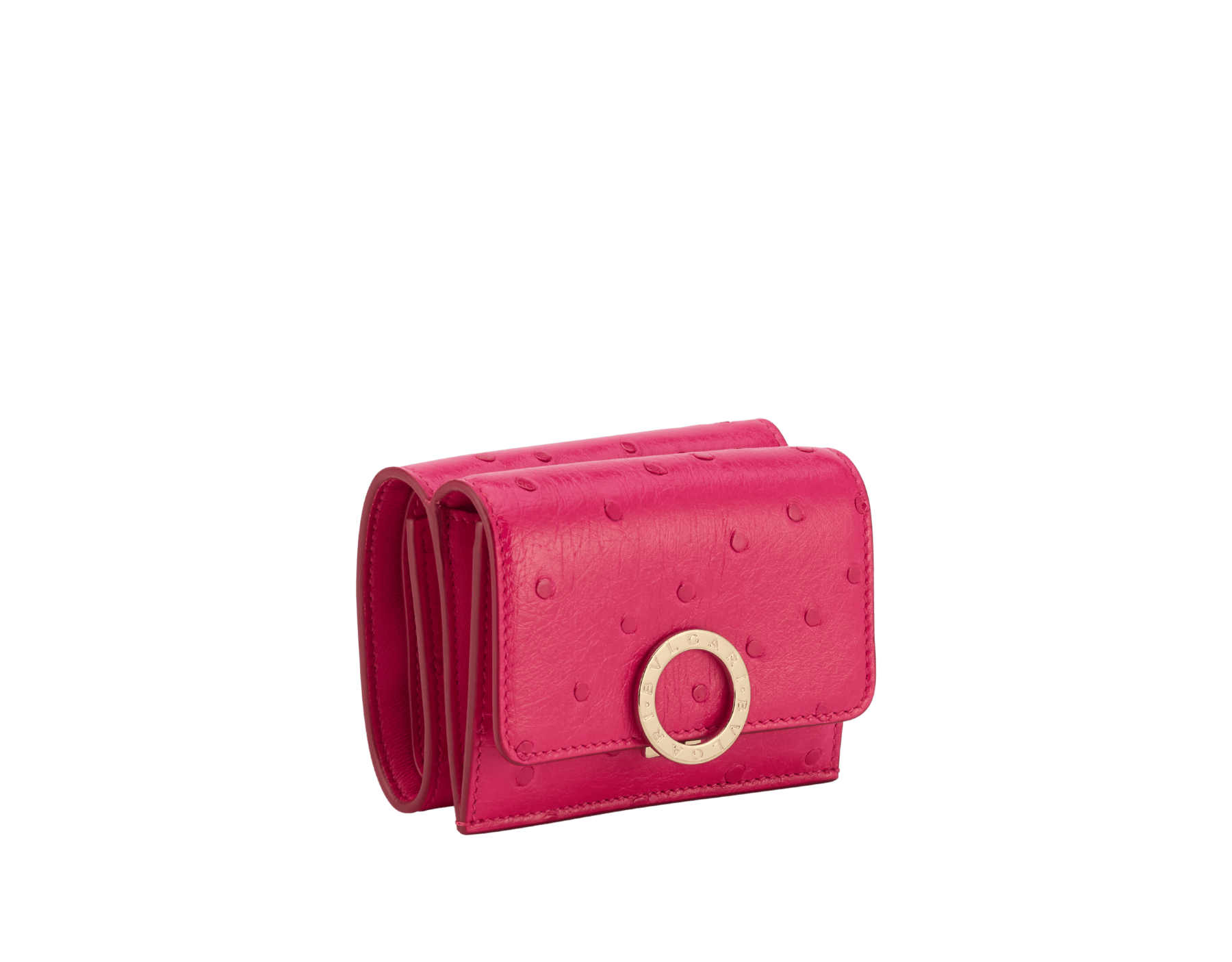 Front Flap Long Wallet - Fuchsia