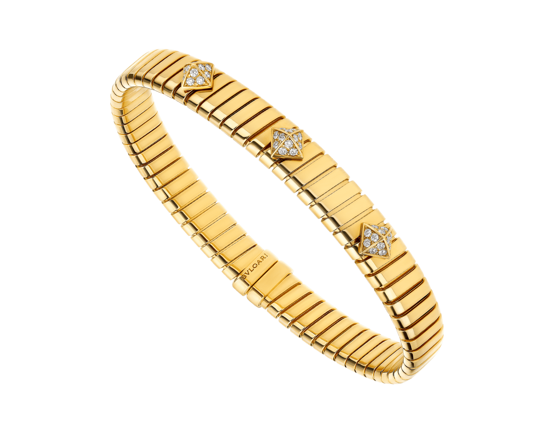 Bvlgari Tubogas Bracelet Yellow gold Bracelets Bulgari Official Store